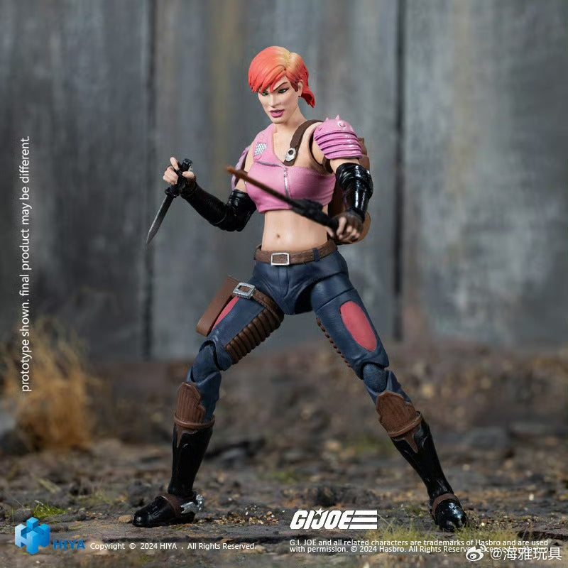 Pre Order - Hiya 1/18 Scale 4-Inch G.I. Joe Zarana Action Figure - Highly Detailed Collectible Toy for Display & Play | Perfect for G.I. Joe Fans & Collectors