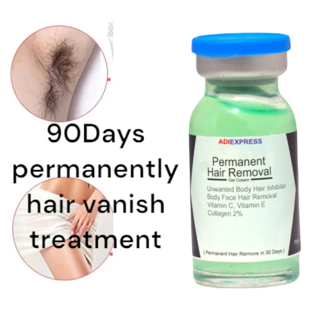 Zero Pathy Permanent Hair Removal Cream for Women - Leg & Body Hair Remover with 90-Day Results | Natural Depilatory Oil for Smooth Skin | At-Home Hair Treatment for Silky Legs & Underarms