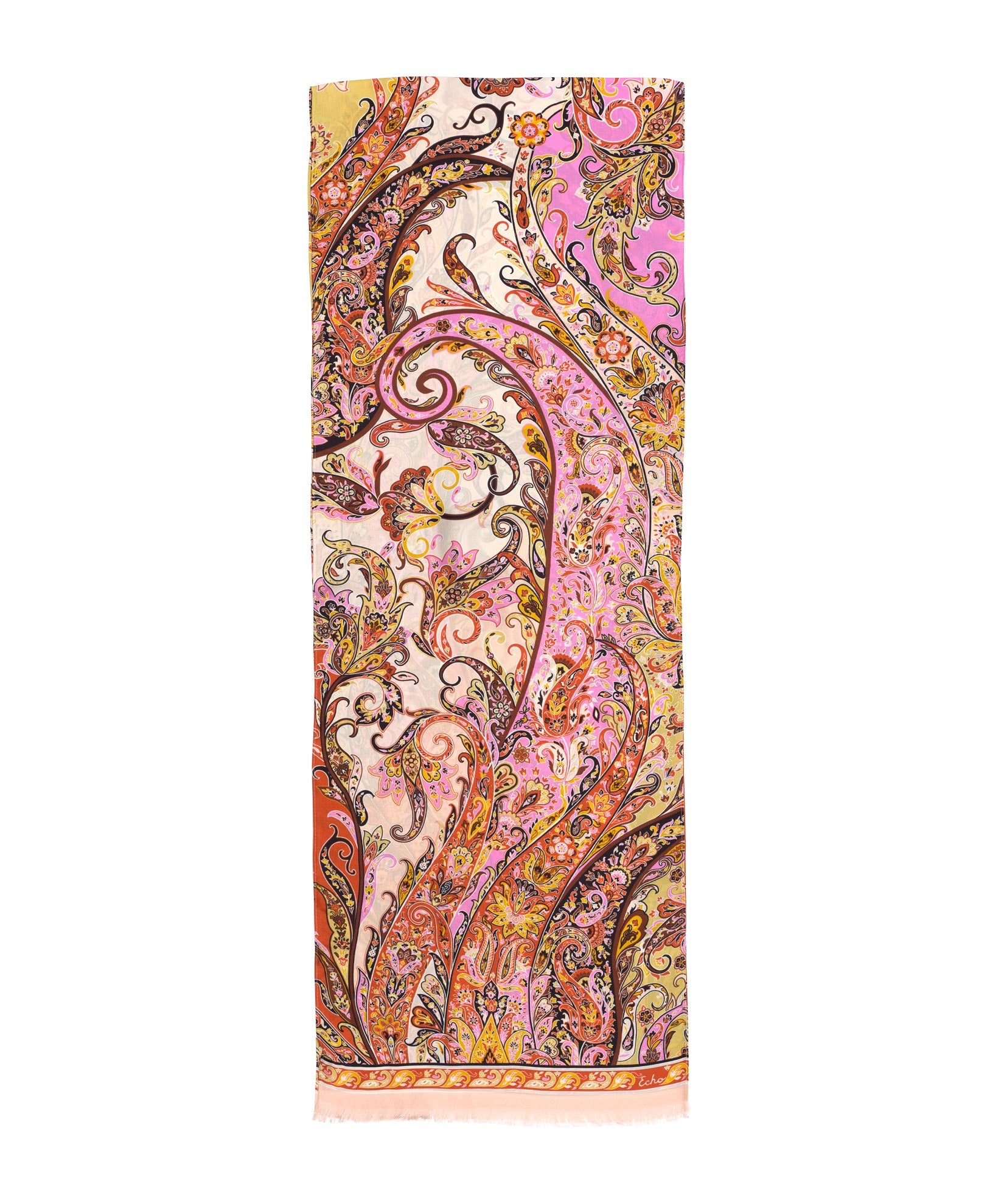 Stylish Manor Paisley Oblong Scarf for Women & Men - Soft Winter Fashion Accessory - Perfect for Cold Weather, Office, Travel & Gift Giving