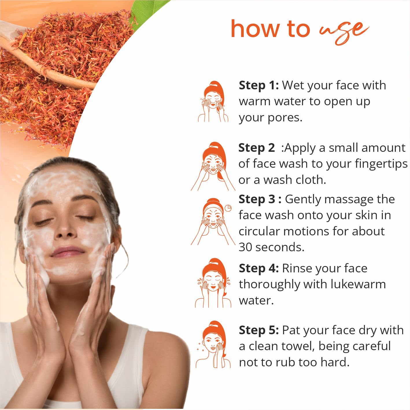 CareVeda Ubtan Face Wash & Niacinamide Face Wash Combo Set of 2 - Brightening & Exfoliating Facial Cleanser for Glowing Skin - Perfect for Daily Skincare Routine & Acne-Prone Skin
