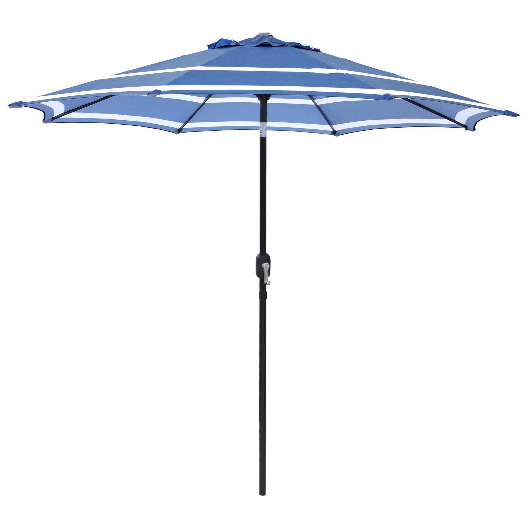 MAYPEX 9ft Crank Tilt Umbrella - UV Protective & Weather Resistant for Outdoor Tables
