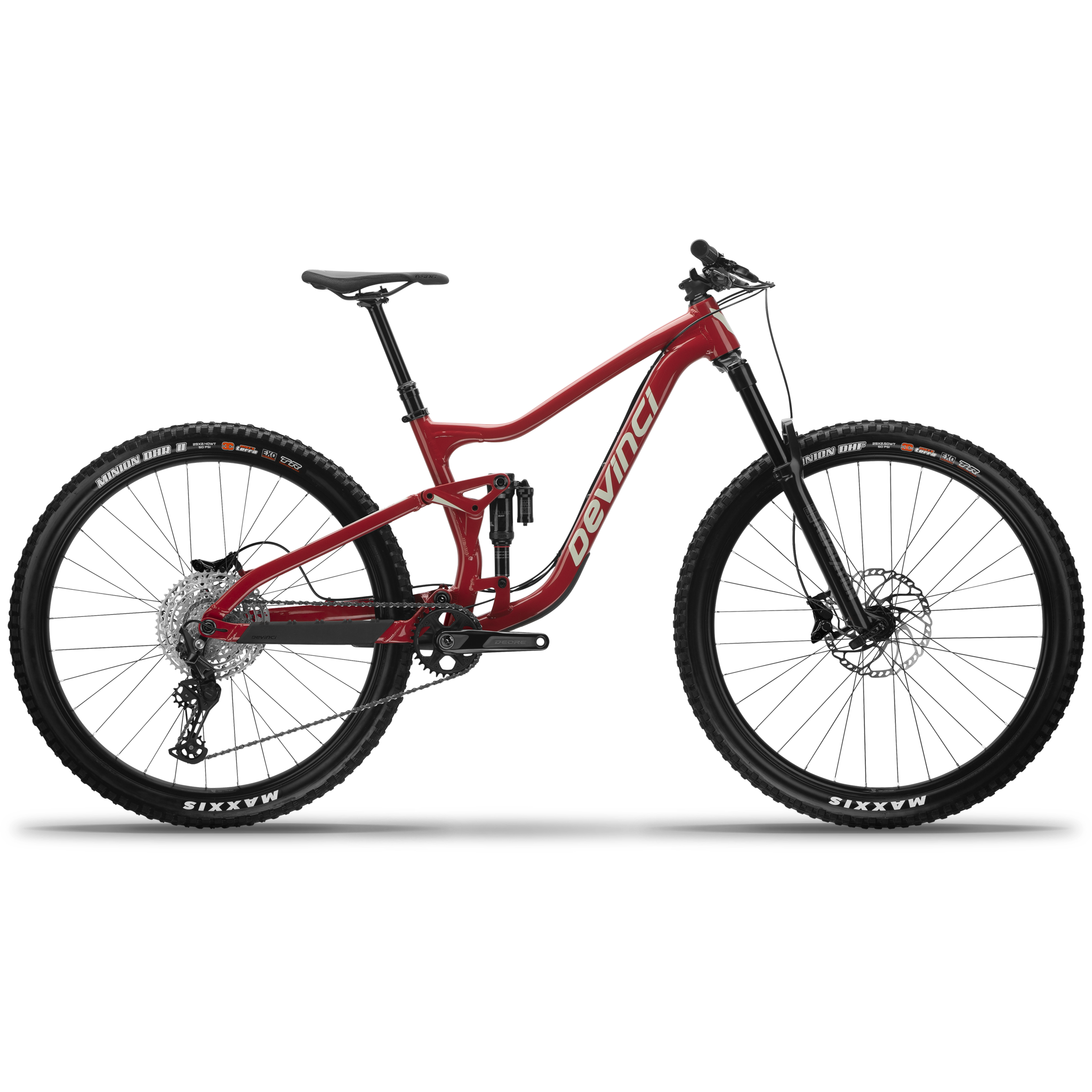 2024 Devinci Troy Aluminum Mountain Bike - Deore 12-Speed Drivetrain for Trail Riding & Mountain Adventures
