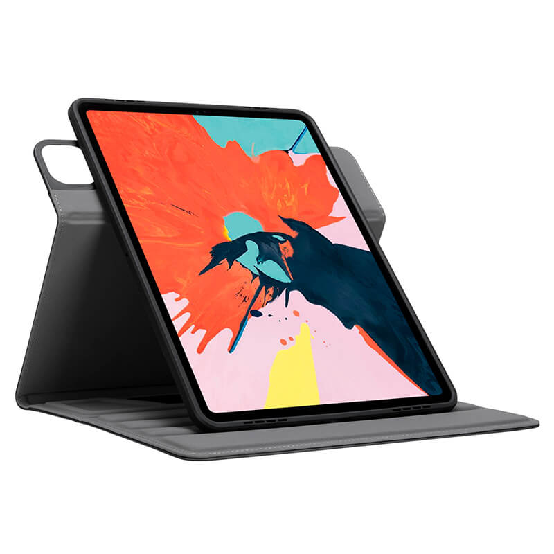 Targus VersaVu Antimicrobial Folio Case for iPad Pro 12.9 5th Generation - Slim Protective Cover with Antimicrobial Protection for Work, School & Travel