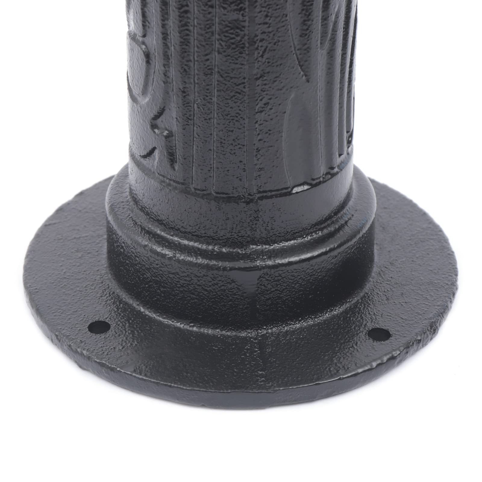 **Cast Iron Hand Well Pump - Manual Deep Water Pitcher Pump for Outdoor, Yard, and Garden Use (Black Base Only) - Ideal for Off-Grid Living, Emergency Water Supply & Farm Irrigation**