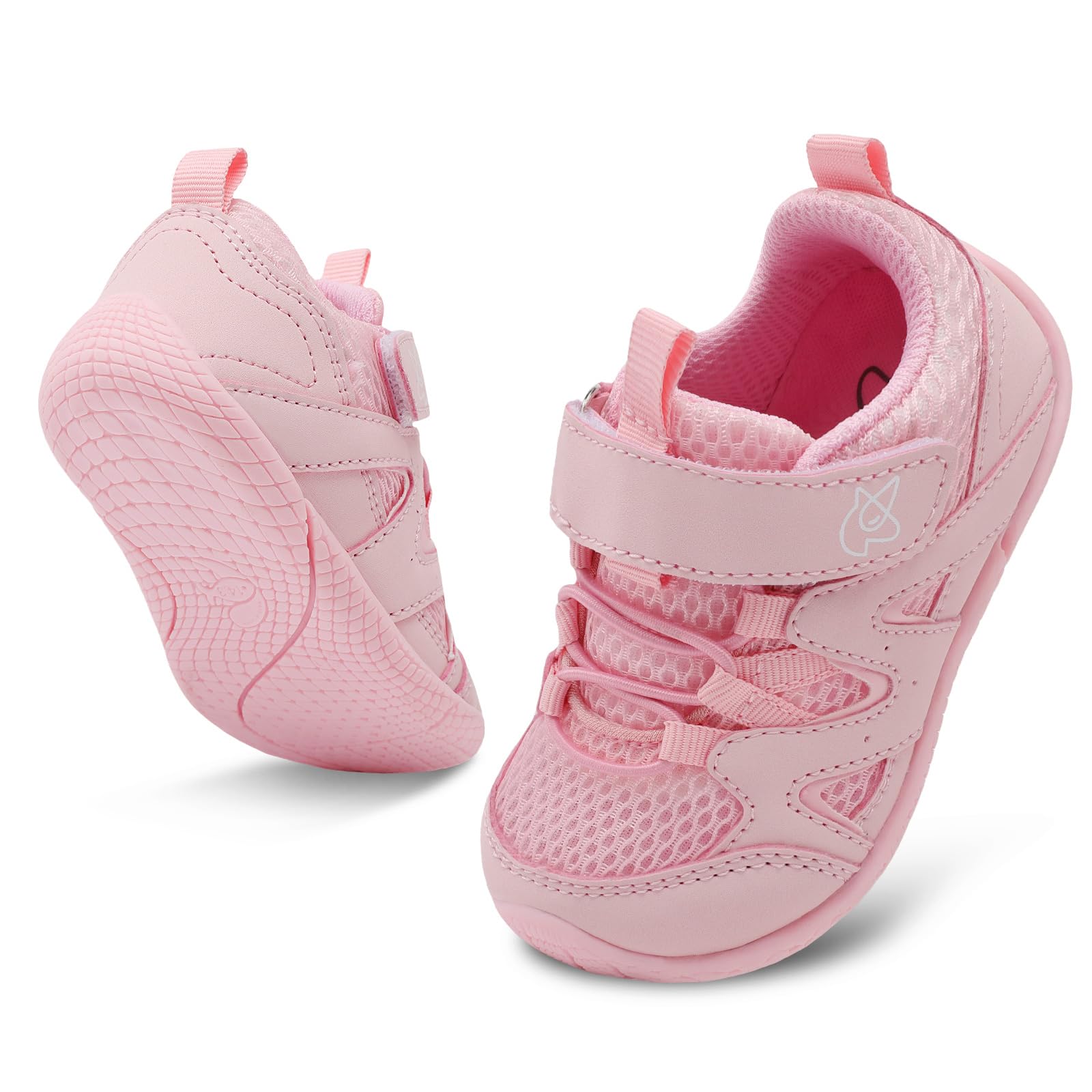 LeIsfIt Baby Walking Shoes for Boys & Girls - Non-Slip First Walkers, Breathable Toddler Sneakers with Soft Sole - Perfect for Indoor Play, Outdoor Adventures & Early Steps Development