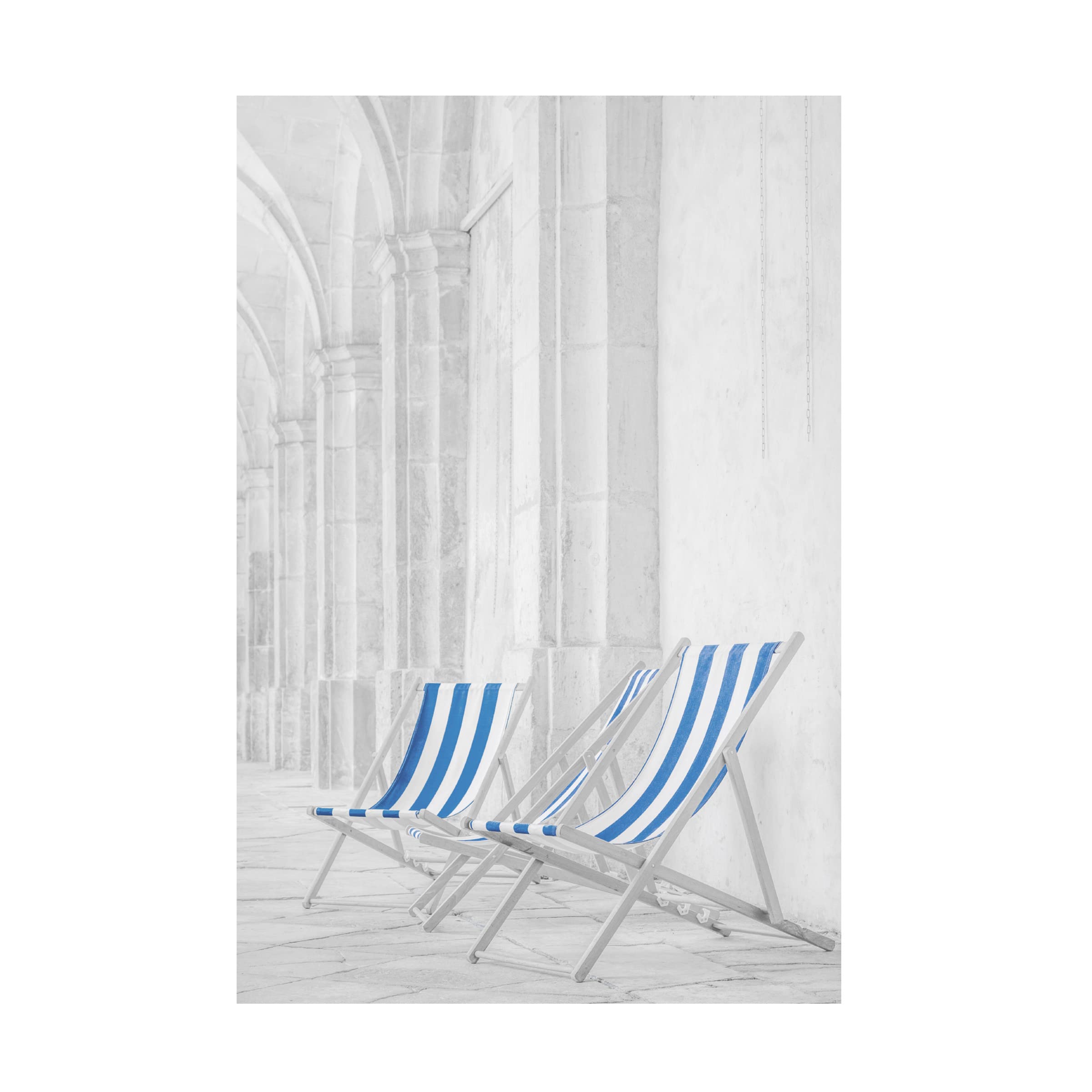 Trademark Fine Art 'Contemplation Facilities' Canvas Wall Art by Jeroen van de - Modern Abstract Painting for Living Room, Bedroom & Office Decor