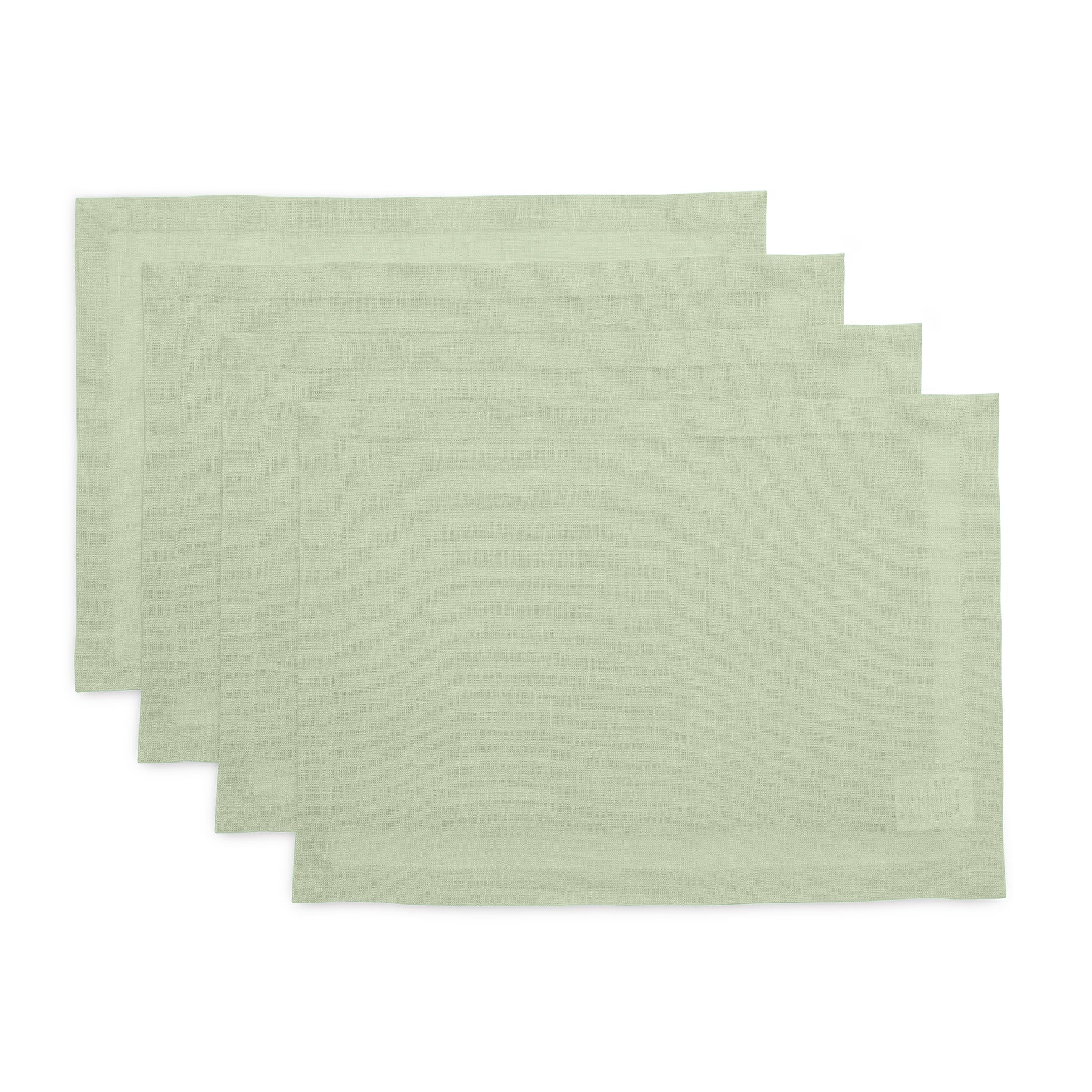 Eco-Friendly Linen Placemats Set of 6 - Premium Natural Table Mats for Dining, Kitchen, and Party Decor - Washable & Durable Home Tableware for Everyday Use and Special Occasions
