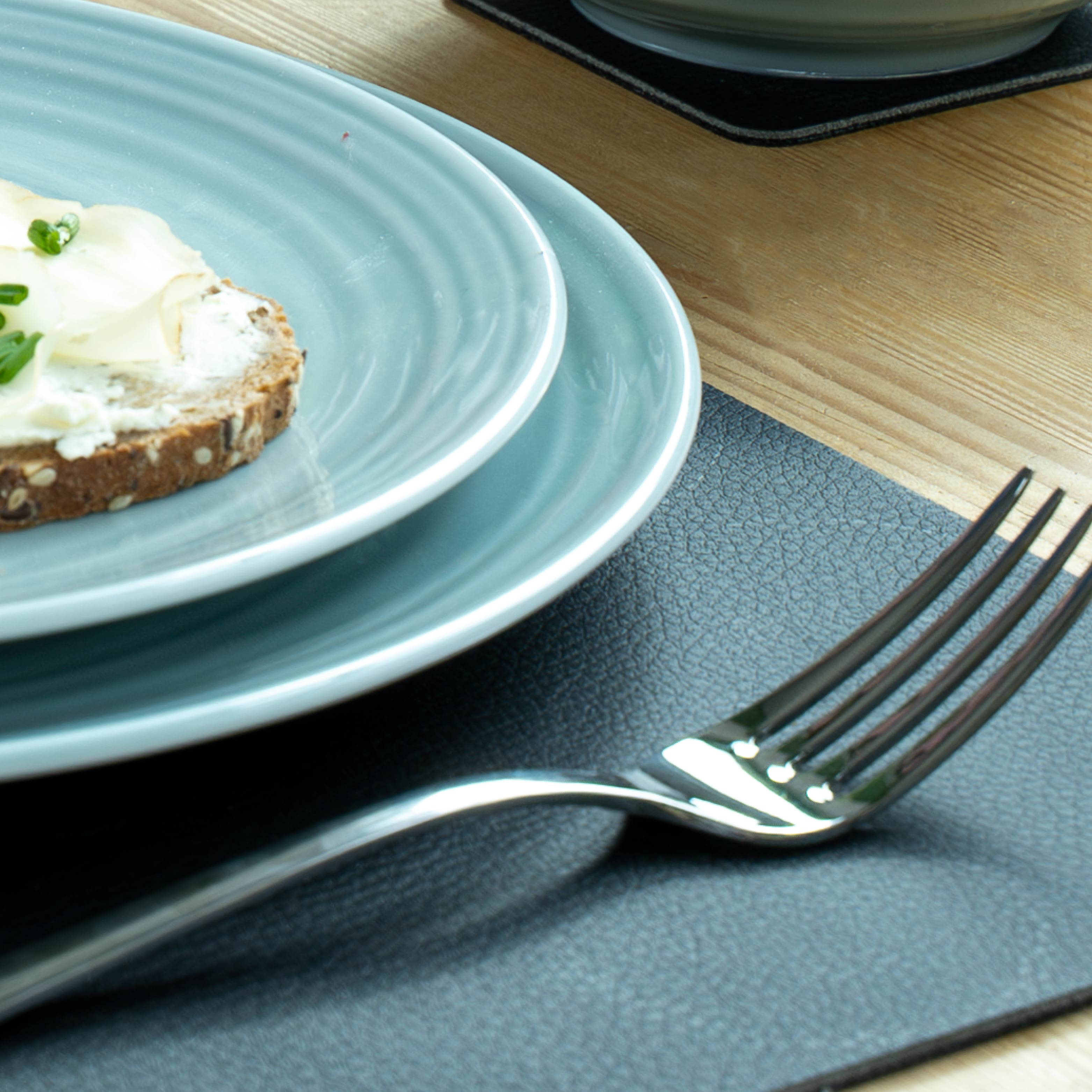Premium 26cm Cyan Porcelain Plate with Magnet - Elegant Dining & Kitchen Decor for Home, Office, or Gift Giving
