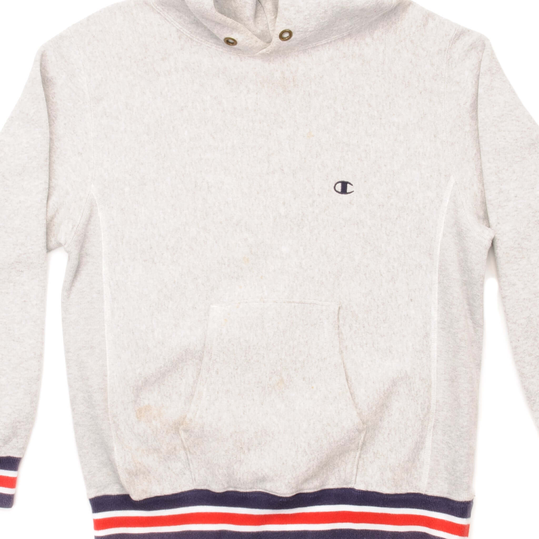 Vintage Champion Reverse Weave Hoodie Sweatshirt | 1969-1980s Medium Size | Made in USA | Retro Streetwear & Casual Outfit for Men and Women