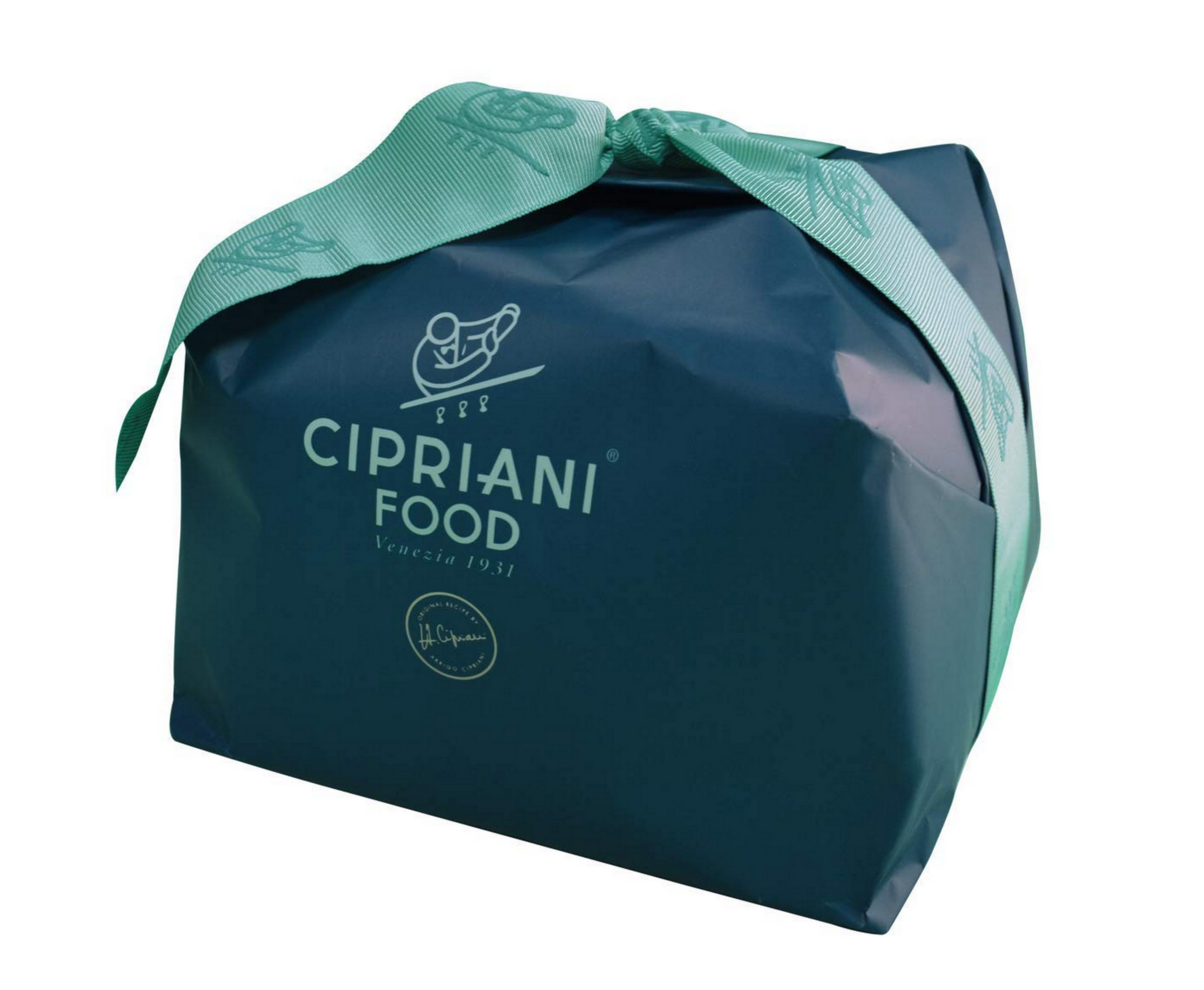 Premium Cipriani Hand-Wrapped Fugassa - Artisan Italian Focaccia Holiday Cake, 1kg/2.2lb - Perfect for Christmas Gifts, Gourmet Desserts & Luxury Celebrations