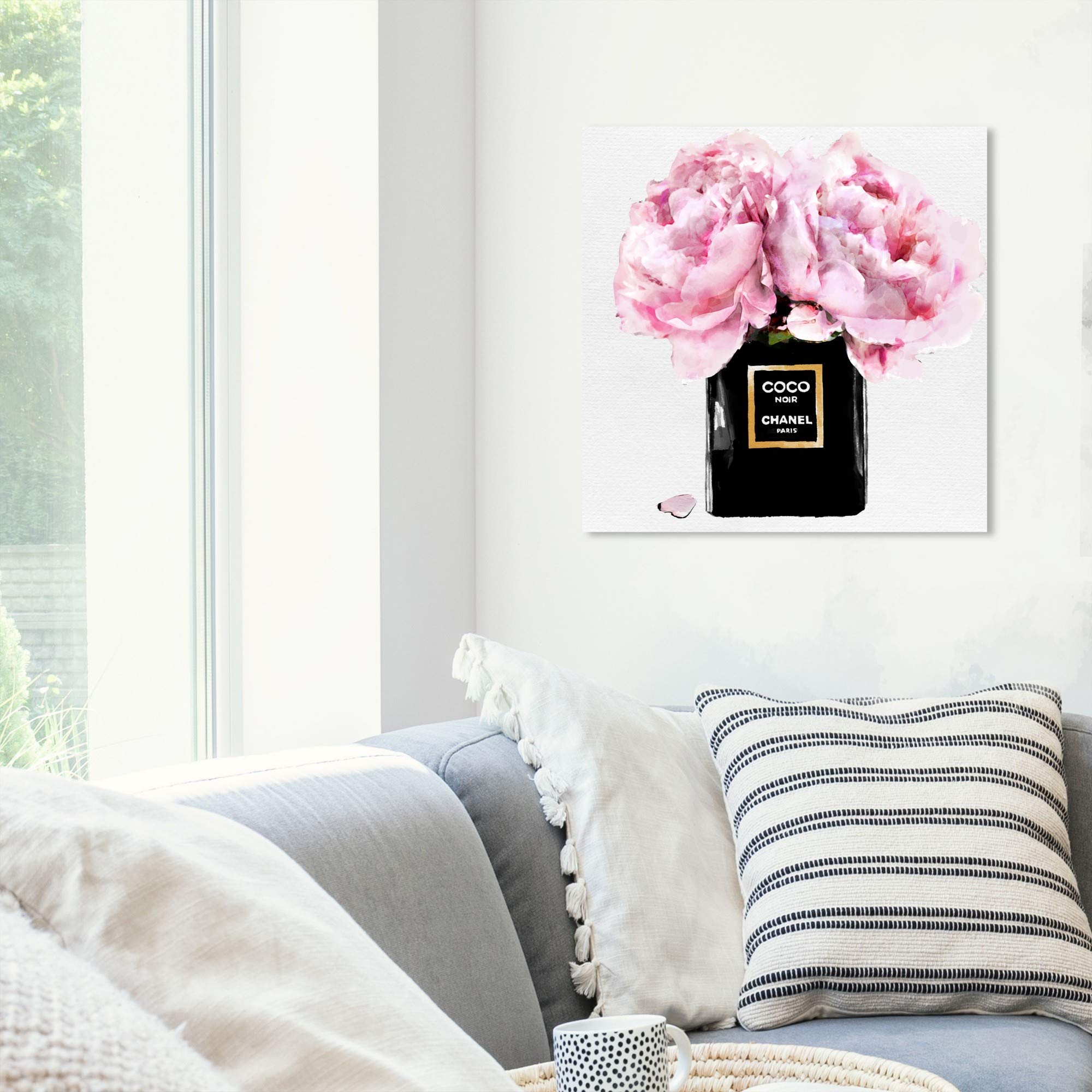 Oliver Gal Artist Co. Fashion & Glam Wall Art Canvas Print - Dawn Bouquet Spring Floral Painting, 20x20 Inch, Home Decor for Living Room, Bedroom, Office