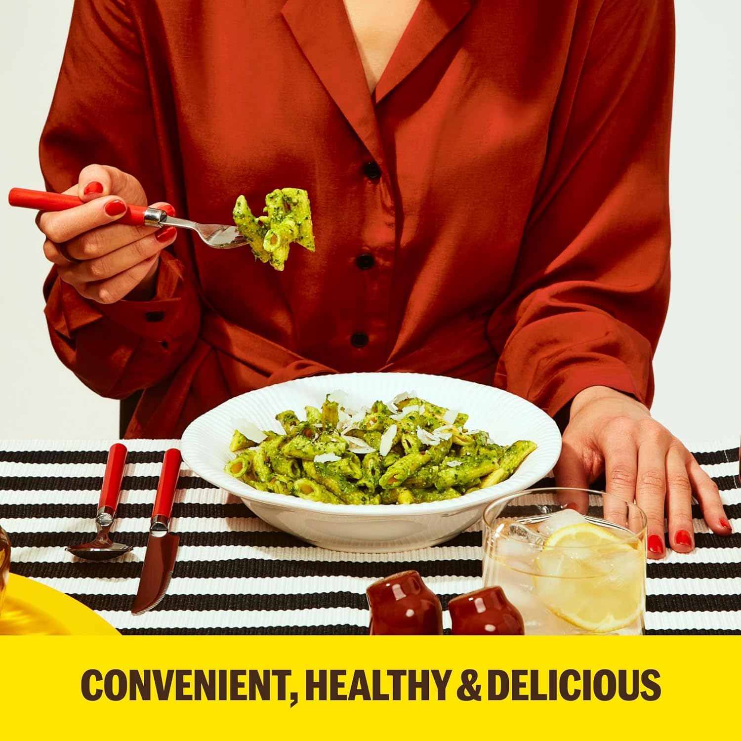 High Protein Penne Pasta 8 Pack - Semolina Wheat & Lupini Beans Pasta | Low Carb, High Fiber Italian Dry Pasta | 12 Ounce | Made in Italy | Perfect for Keto Diet, Healthy Meals & Italian Cuisine