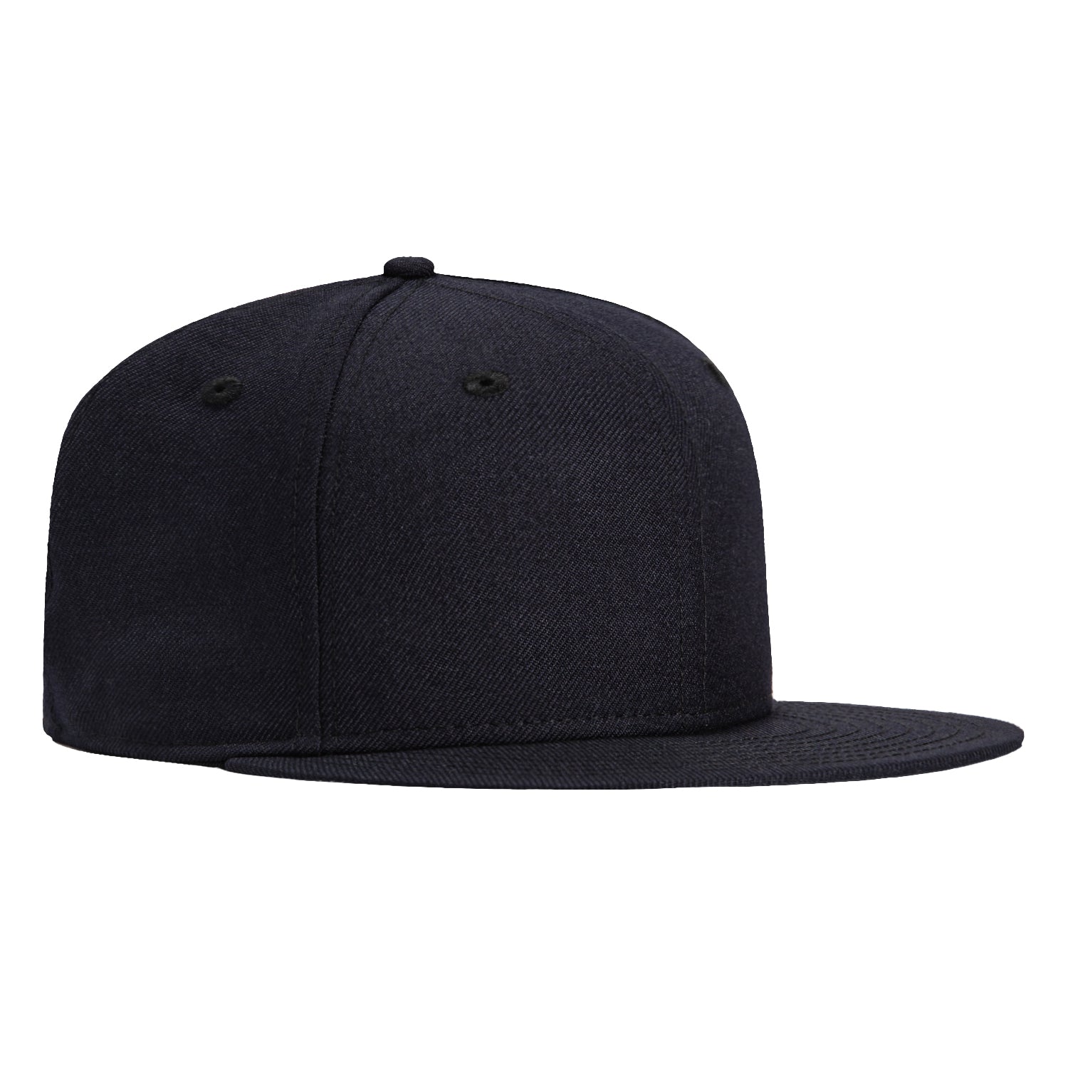 New Era 59Fifty Navy Blue Blank Fitted Baseball Cap - Adjustable Snapback Hat for Men & Women - Perfect for Sports, Streetwear & Casual Outfits