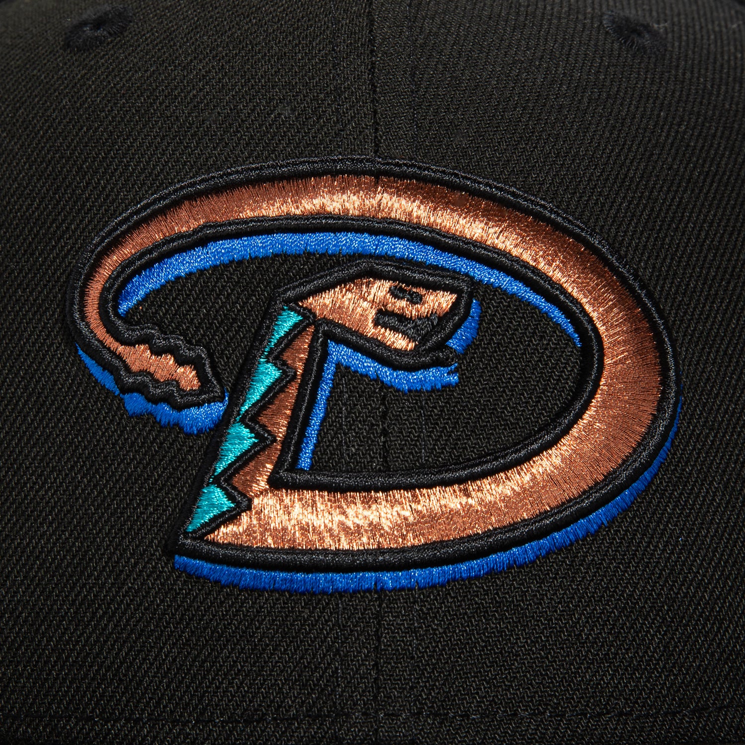 New Era 59Fifty Arizona Diamondbacks 2001 World Series Patch Snapback Hat - Black & Royal Blue - Official MLB Baseball Cap for Men & Women - Perfect for Games, Collecting & Streetwear Fashion