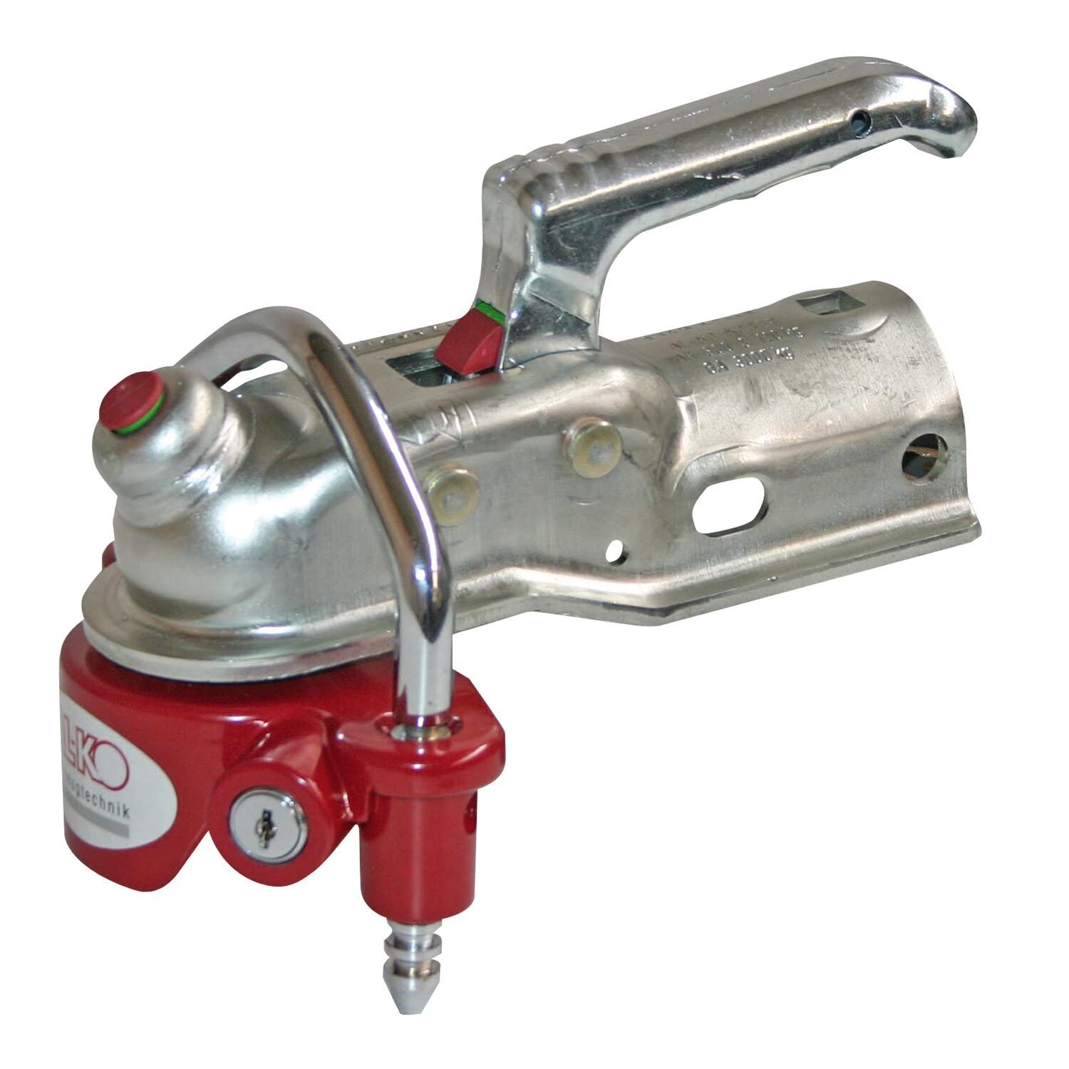 AlKo Tow Ball Coupling Lock - Heavy Duty Trailer Hitch Lock for Caravans, Trailers & Boat - Anti-Theft Security Device for Outdoor Camping & Towing Safety