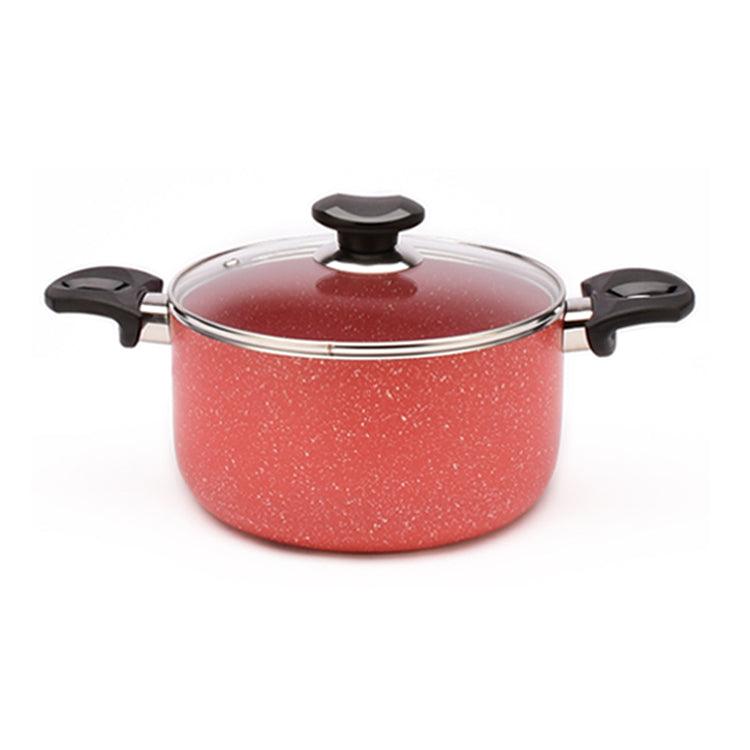 Acrochef 11-Piece Cookware Set with Glass Lid - Nonstick Pots and Pans for Cooking, Boiling & Frying - Perfect for Home Kitchen, Dorm & RV Use (Model GK428)