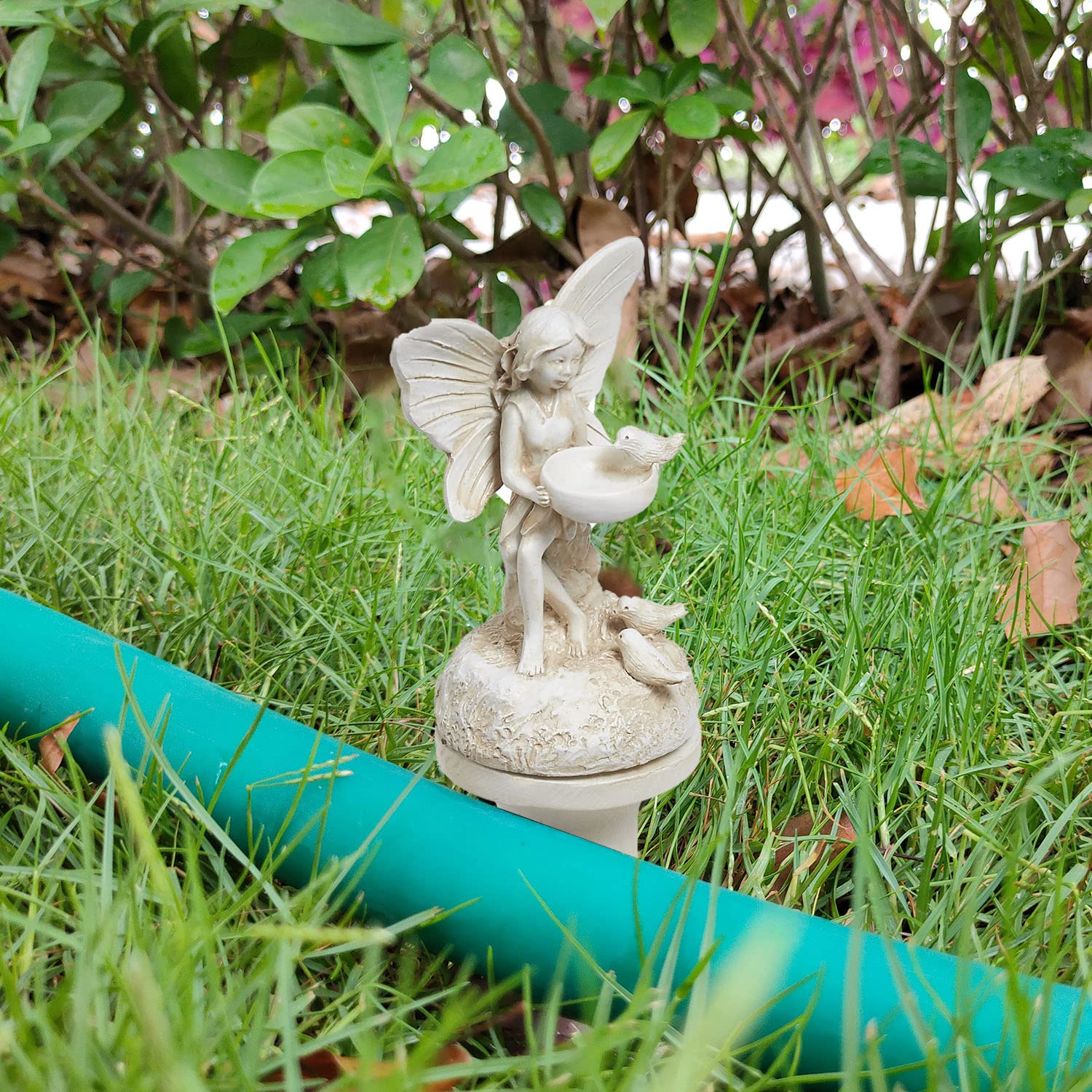 3PCS Rust-Free Garden Hose Stakes - Metal Lawn Hose Support for Yard & Garden Care