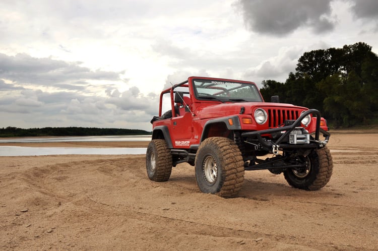 6 Inch Lift Kit Long Arm V2 for Jeep Wrangler TJ 4WD (1997-2006) - Heavy Duty Off-Road Suspension Upgrade for Enhanced Trail Performance