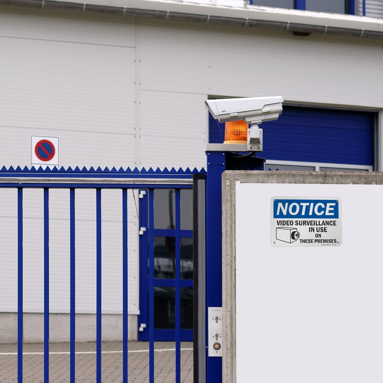 SmartSign 'Video Surveillance in Use' Notice Sign - 7
