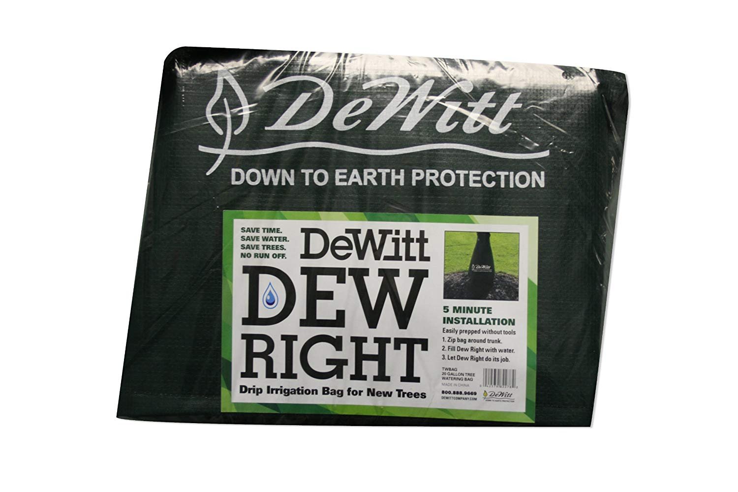 **Dewitt 20 Gallon Tree Watering Bag (12 Pack) – Slow Release Watering System for Trees, Plants & Gardens – Perfect for Landscaping, Drought Protection & Newly Planted Trees**