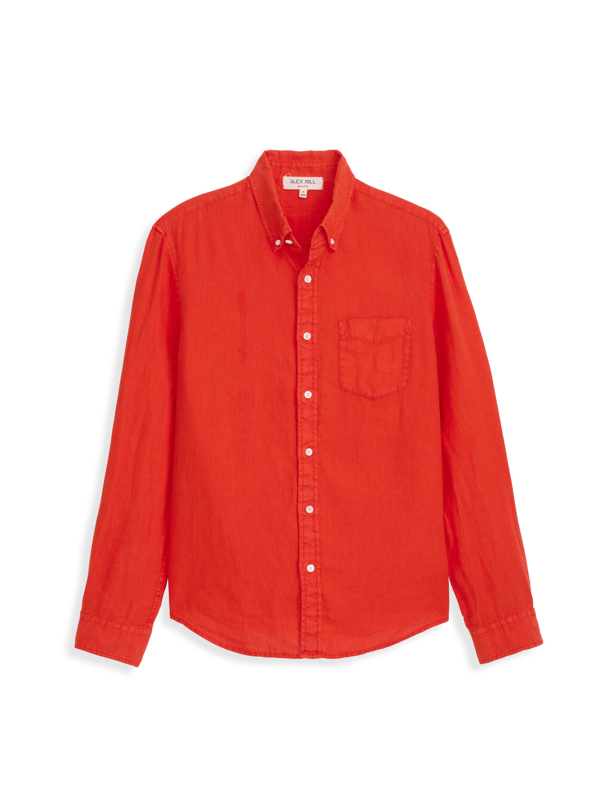 Premium Linen Mill Shirt for Men & Women - Breathable Casual Button Down Shirt for Summer, Office, and Outdoor Activities
