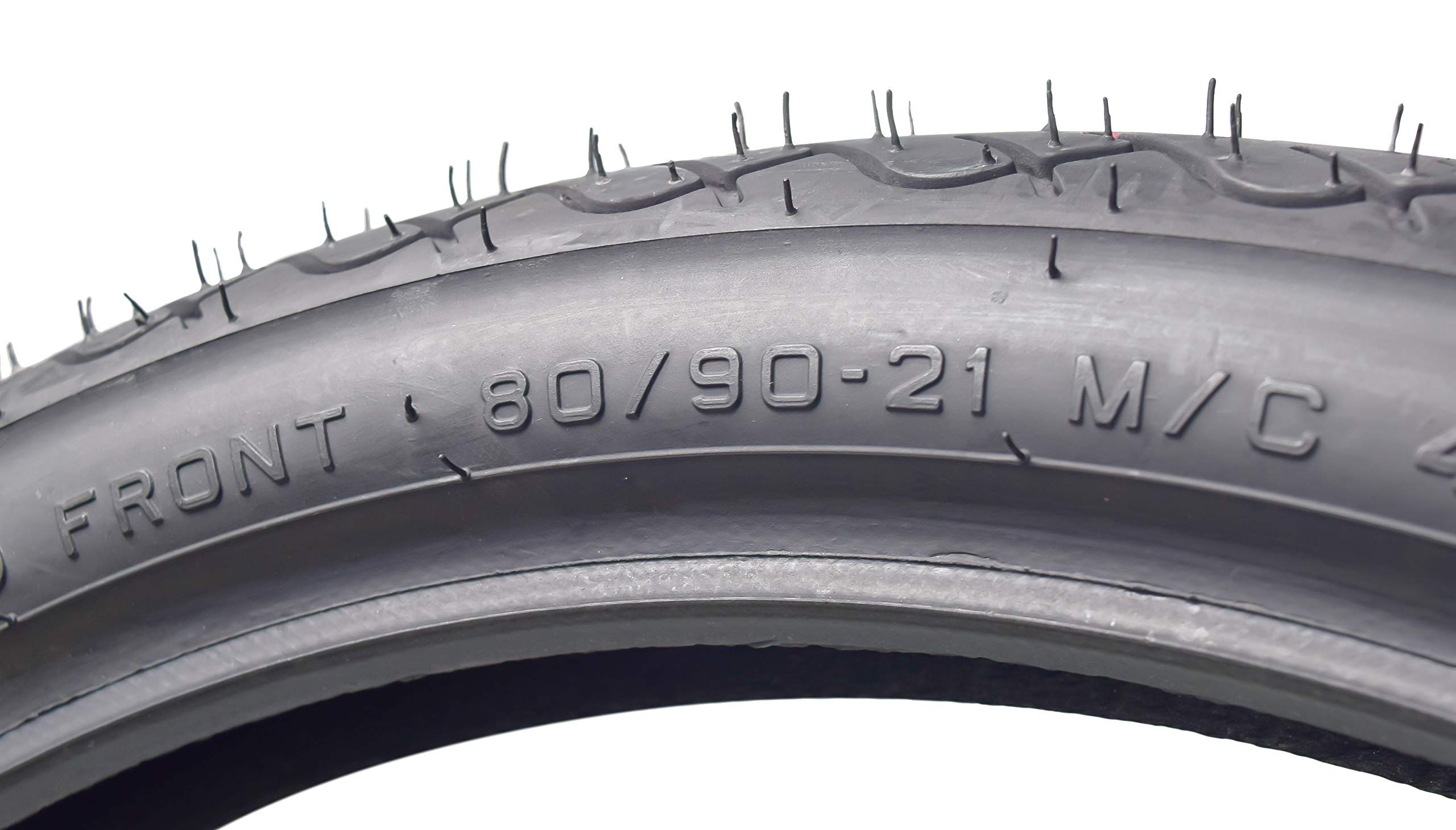 Pirelli MT 66 Route Motorcycle Cruiser Tire 80/90-21 F - High Performance Motorcycle Tires for Cruisers & Touring Bikes - Includes Free Neck Gaiter for Riding Comfort