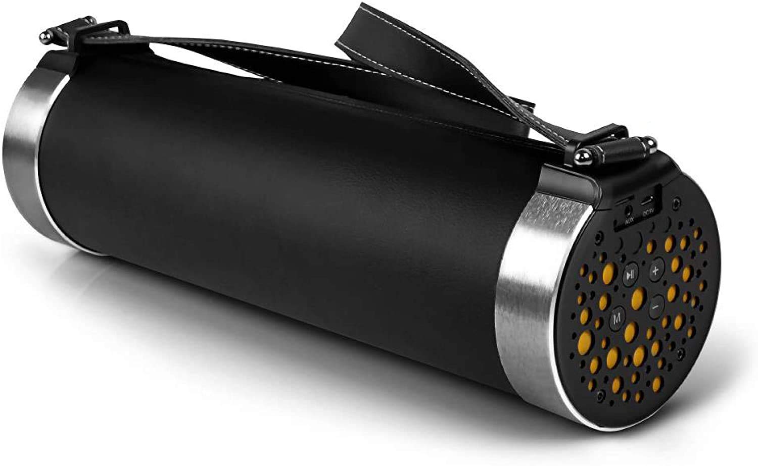 Pyle Portable Bluetooth Boombox with Rechargeable Battery, Surround Sound, Digital Amplifier, SD/FM Radio, 2.1 Channel Hi-Fi Stereo Speaker System in Black - PBMSPG19.5 | Perfect for Outdoor Parties, Home Entertainment, and Travel
