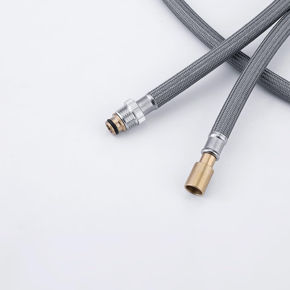 Delta RP50390 & RP74608 Compatible Pull-Down Kitchen Faucet Hose Replacement - 59 Inch Durable Sink Hose for Delta Faucets - Perfect for Leak Repair and Faucet Maintenance in Home Kitchens