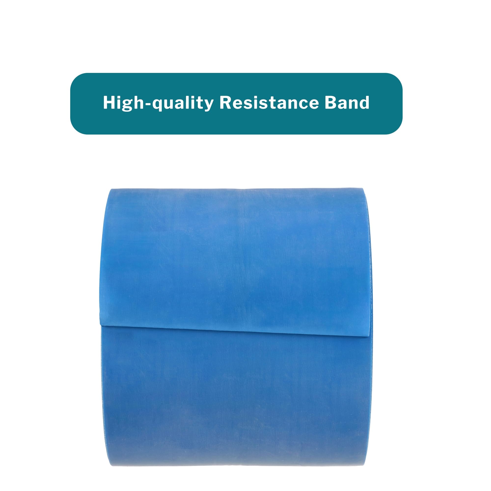 McKesson Can Do Exercise Resistance Band - Heavy Duty Workout Bands for Physical Therapy, Strength Training & Home Fitness - Blue, 5 in x 50 yd (1 Count) - Perfect for Rehabilitation, Yoga & Gym Workouts