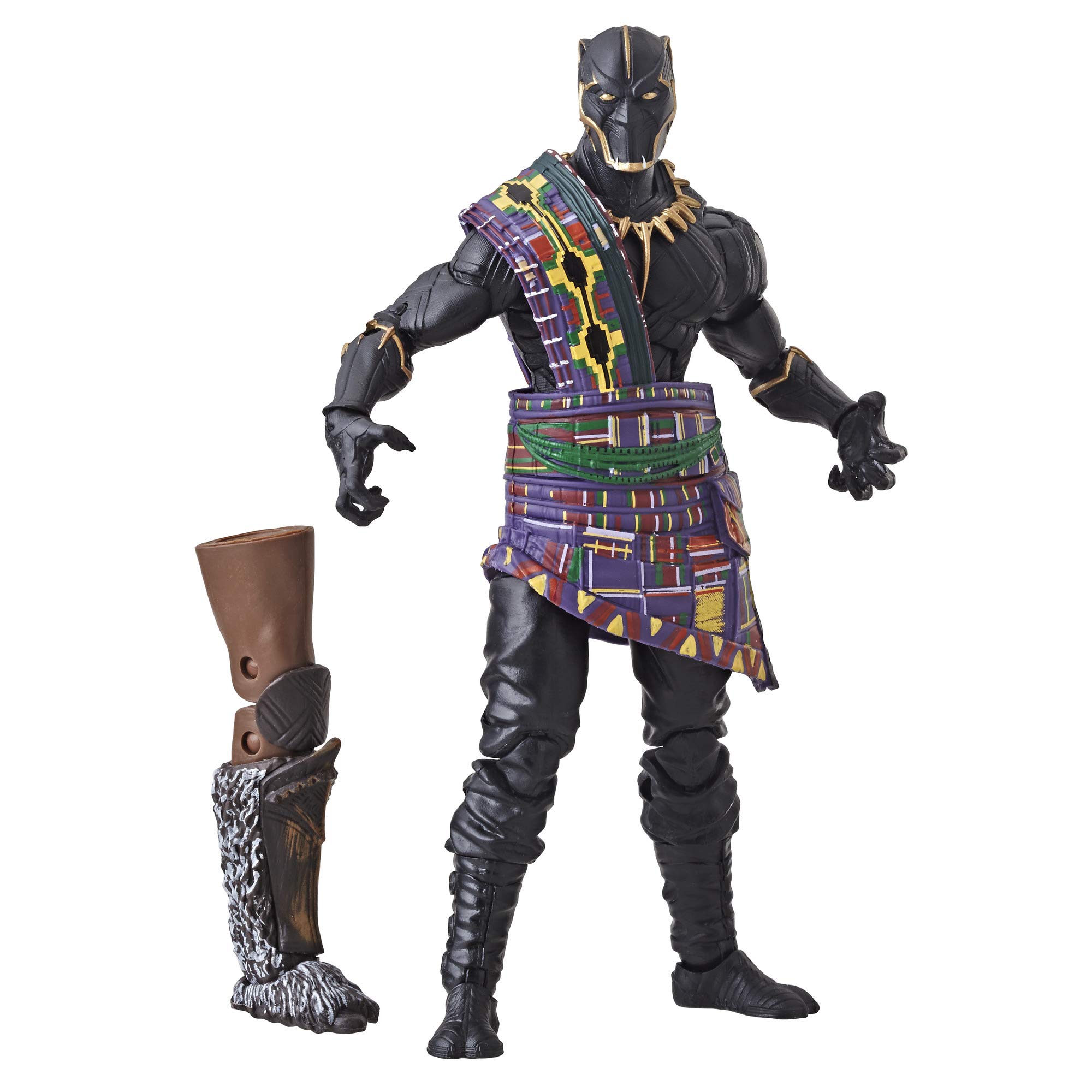 Marvel Legends Series Black Panther 6-inch T’Chaka Action Figure - Collectible Toy for Marvel Fans, Display & Role Play | Perfect for Home Decor, Office Display & Gift Giving