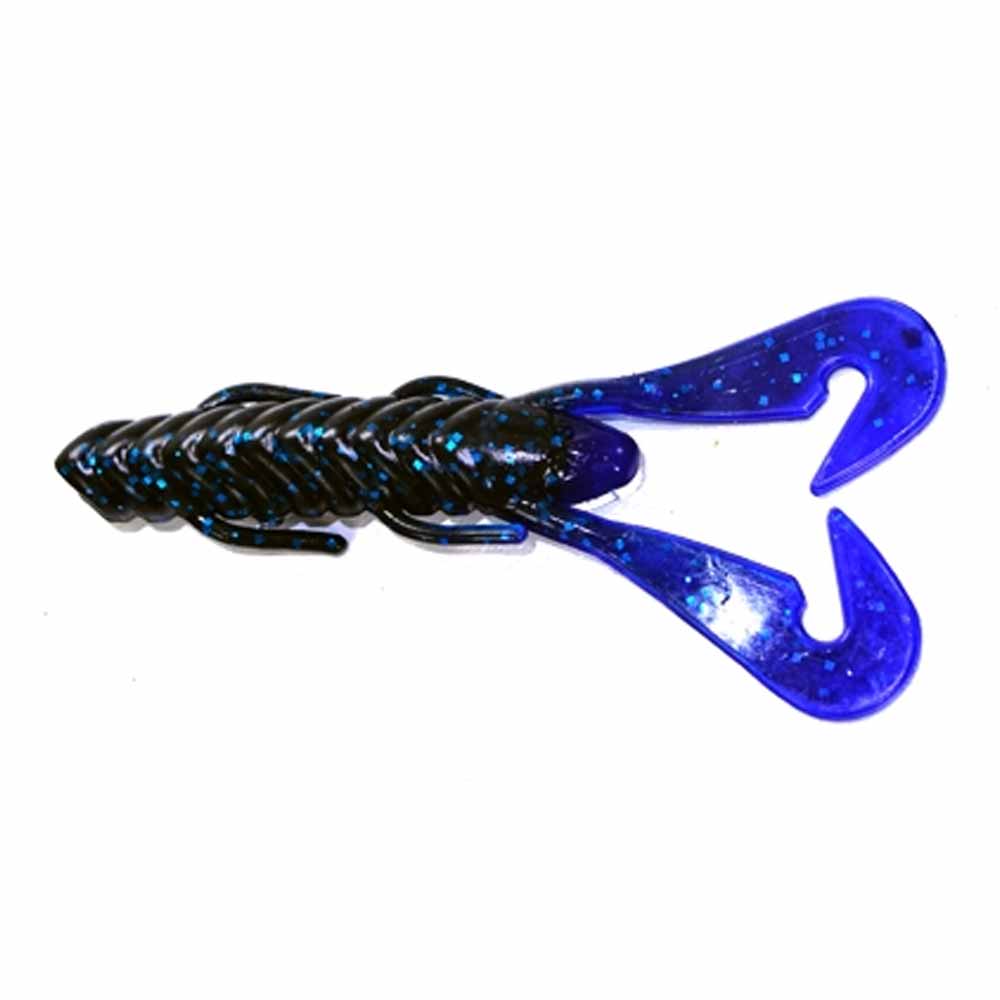 Gambler Burner Craw 7PK Soft Plastic Fishing Lures - Topwater Bass Bait for Freshwater & Saltwater Fishing