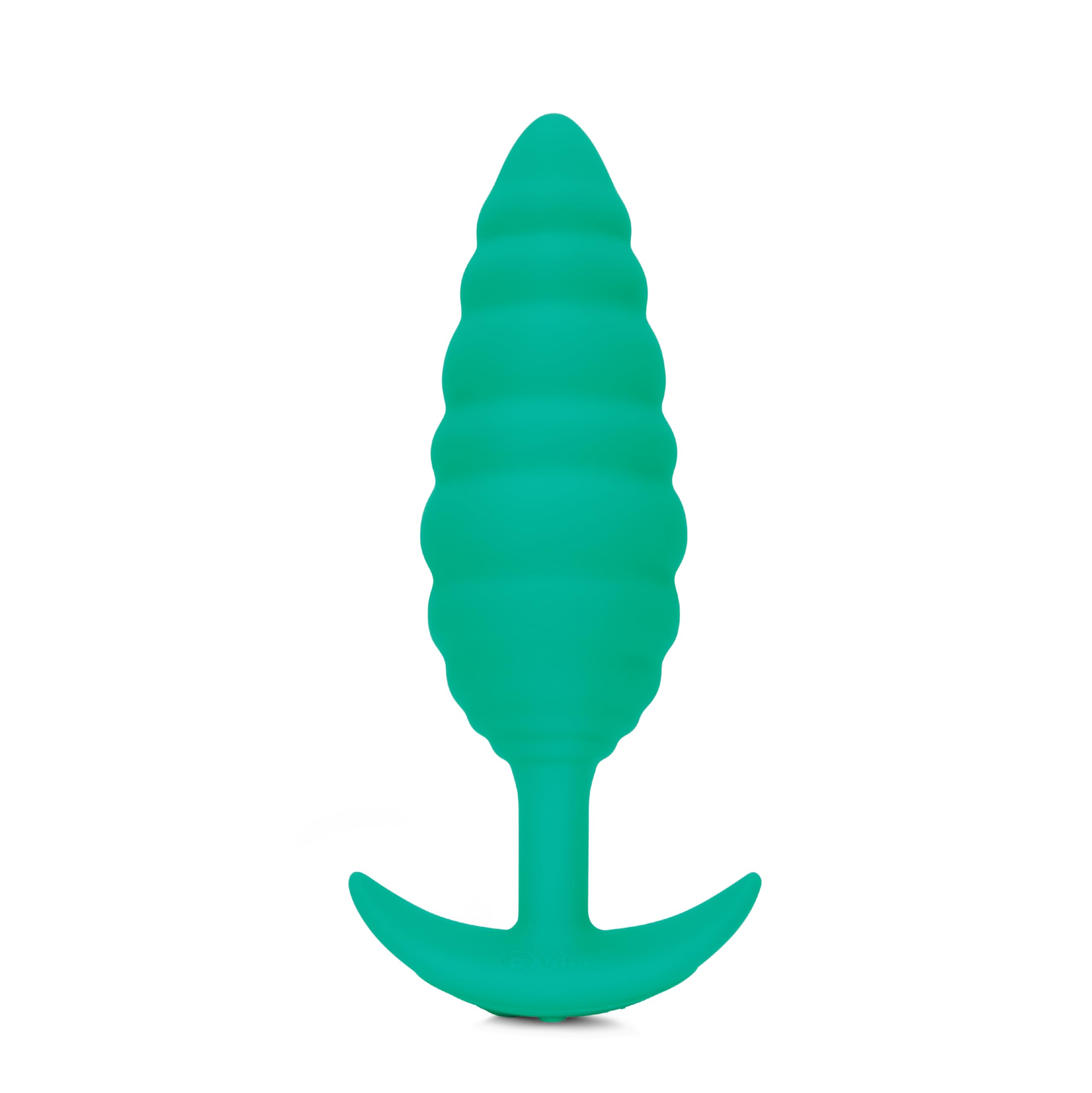 b-Vibe Bump Texture Small Vibrating Rechargeable Silicone Anal Plug - Mint Green | Remote Control & Waterproof | Perfect for Couples Play & Solo Exploration