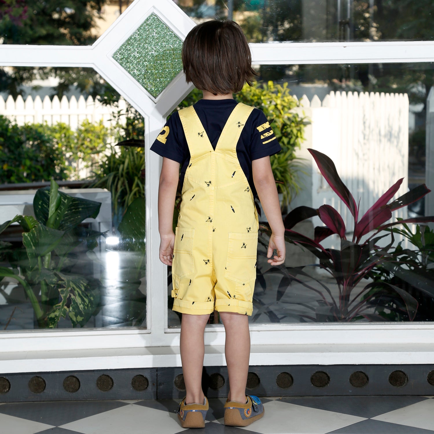 Bad Boys Detachable Dungaree Set - Trendy Adjustable Overalls for Men - Perfect for Casual Outings, Workwear & Street Style Fashion