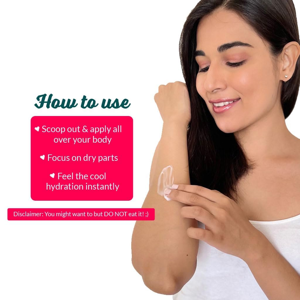 BodyLovin' Feelin' So Rose Body Yogurt - Lightweight Hydrating Moisturizer with Aloe & Rose for All Skin Types | Instant Cooling Vegan Body Lotion | Perfect for Summer Hydration & Post-Sun Care