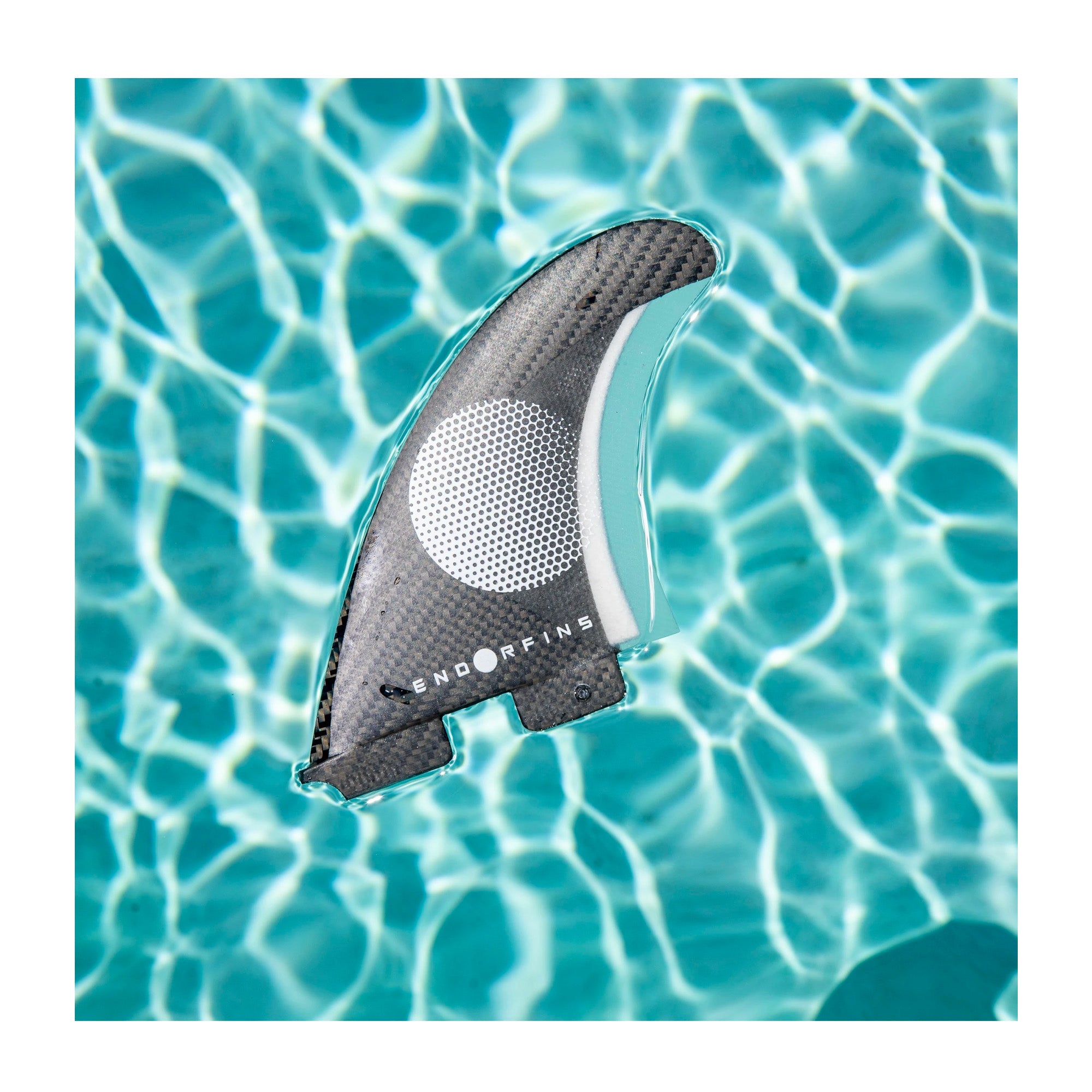 Endorfins Slater KS1 Futures 5 Fin Surfboard Fins - Medium Size, Black - Perfect for Performance Surfing & Wave Riding