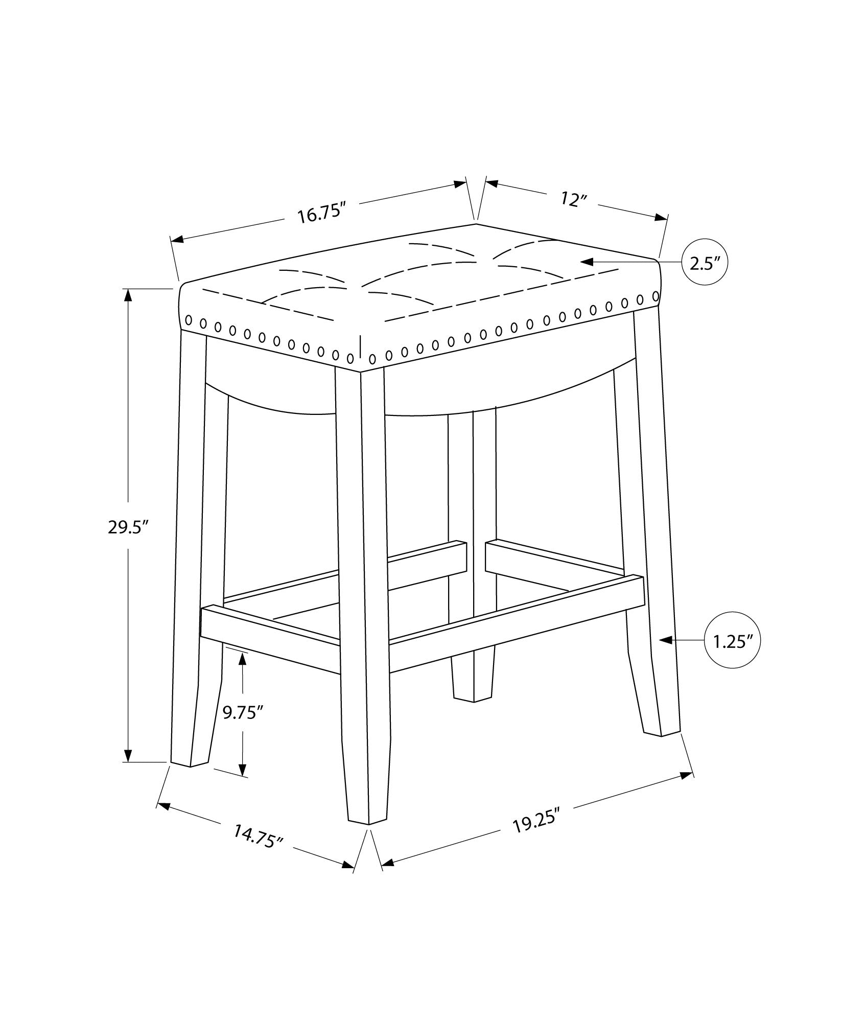 2-Pack Bar Stools 29