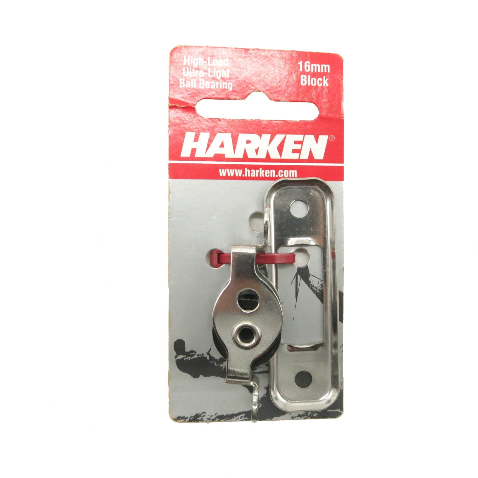 HARKEN 16mm Classic Thru Deck Blocks - Heavy Duty Marine Air Blocks for Sailboat Rigging | Perfect for Sail Control, Halyards & Running Backstays on Yachts and Boats