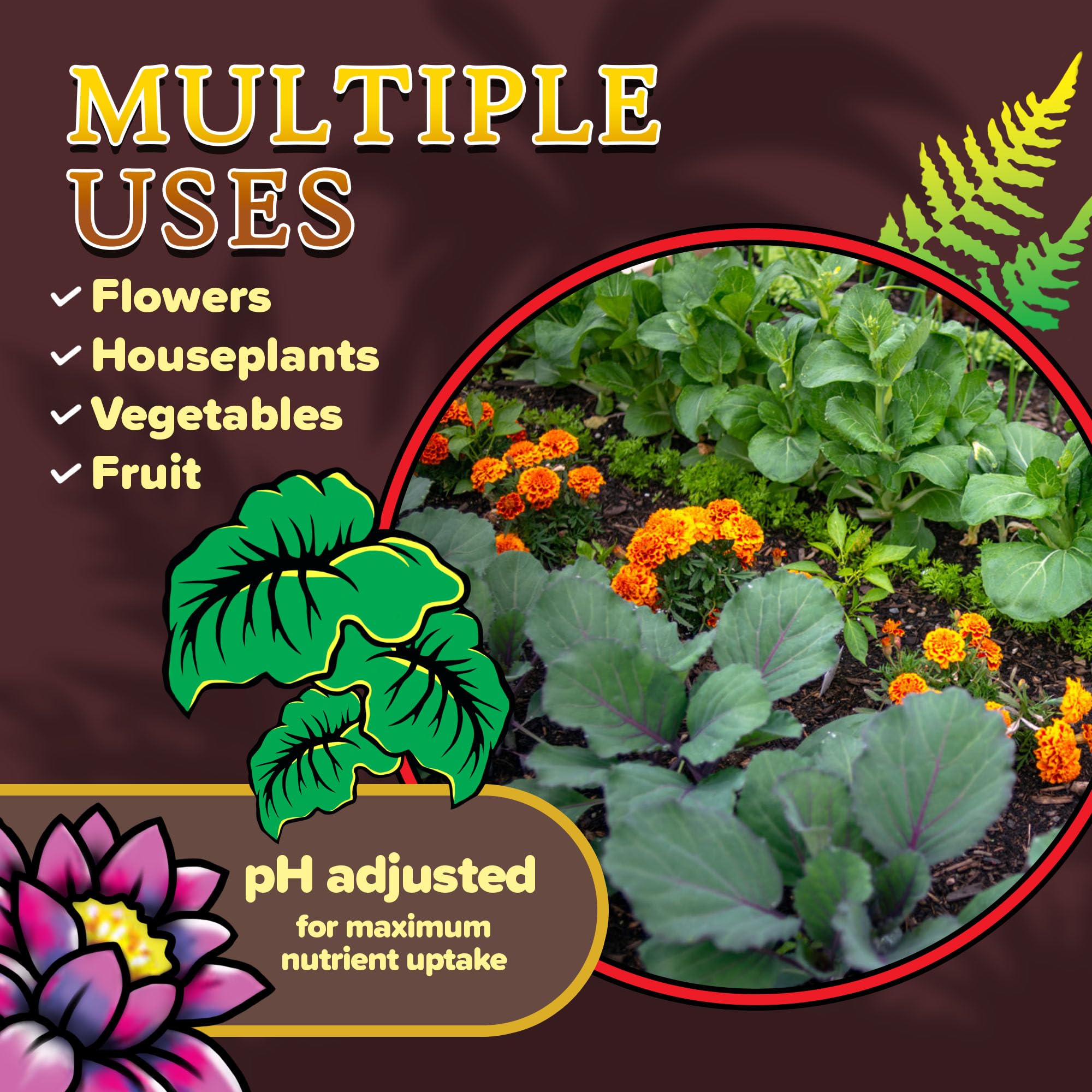 FoxFarm Happy Frog Potting Soil 2 Cubic Feet - Organic Potting Mix for Indoor & Outdoor Plants, Enhances Root Growth with pH Balanced Formula - Contains Mycorrhizae & Humic Acids - Perfect for Container Gardening, Houseplants, and Vegetable Gardens