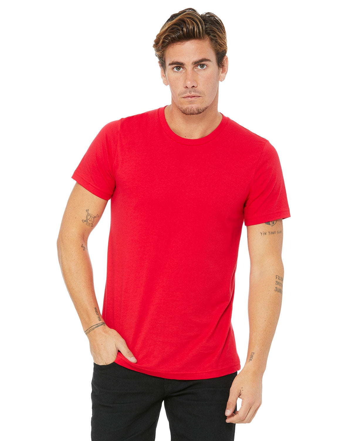 Bella + Canvas 3001U Unisex Jersey T-Shirt | Made in USA | Soft Cotton Tee for Men & Women | Perfect for Casual Wear, Screen Printing & Everyday Comfort