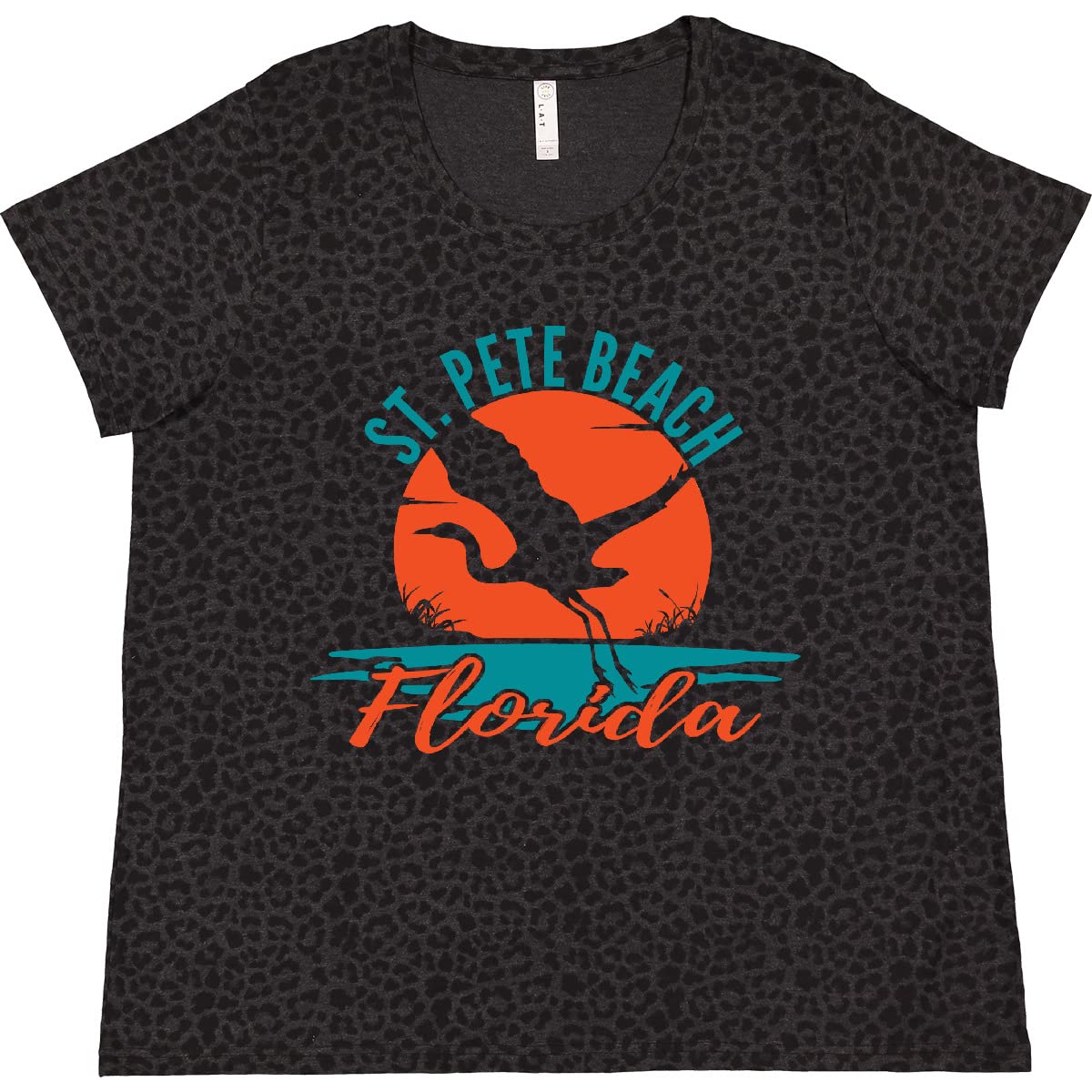 St. Pete Beach Florida Vacation Women's Plus Size T-Shirt | Soft Cotton Graphic Tee | Casual Summer Outfit for Beach Trips & Relaxation