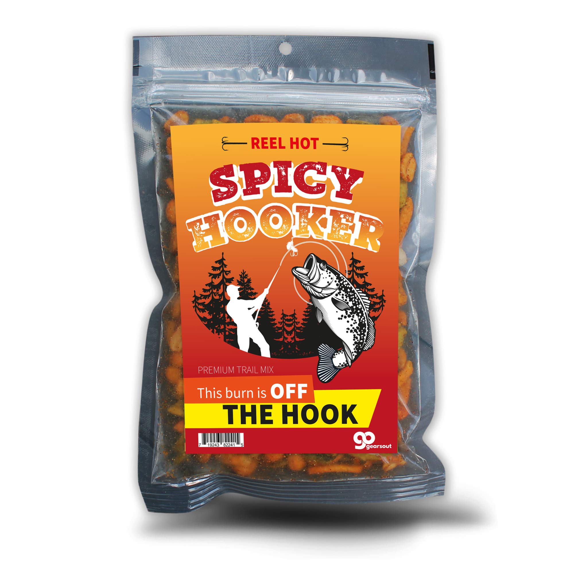 Spicy Hooker Trail Mix - Premium Spicy Snack Blend for Fishing & Outdoor Adventures - Made in USA - Perfect for Camping, Hiking & Road Trips