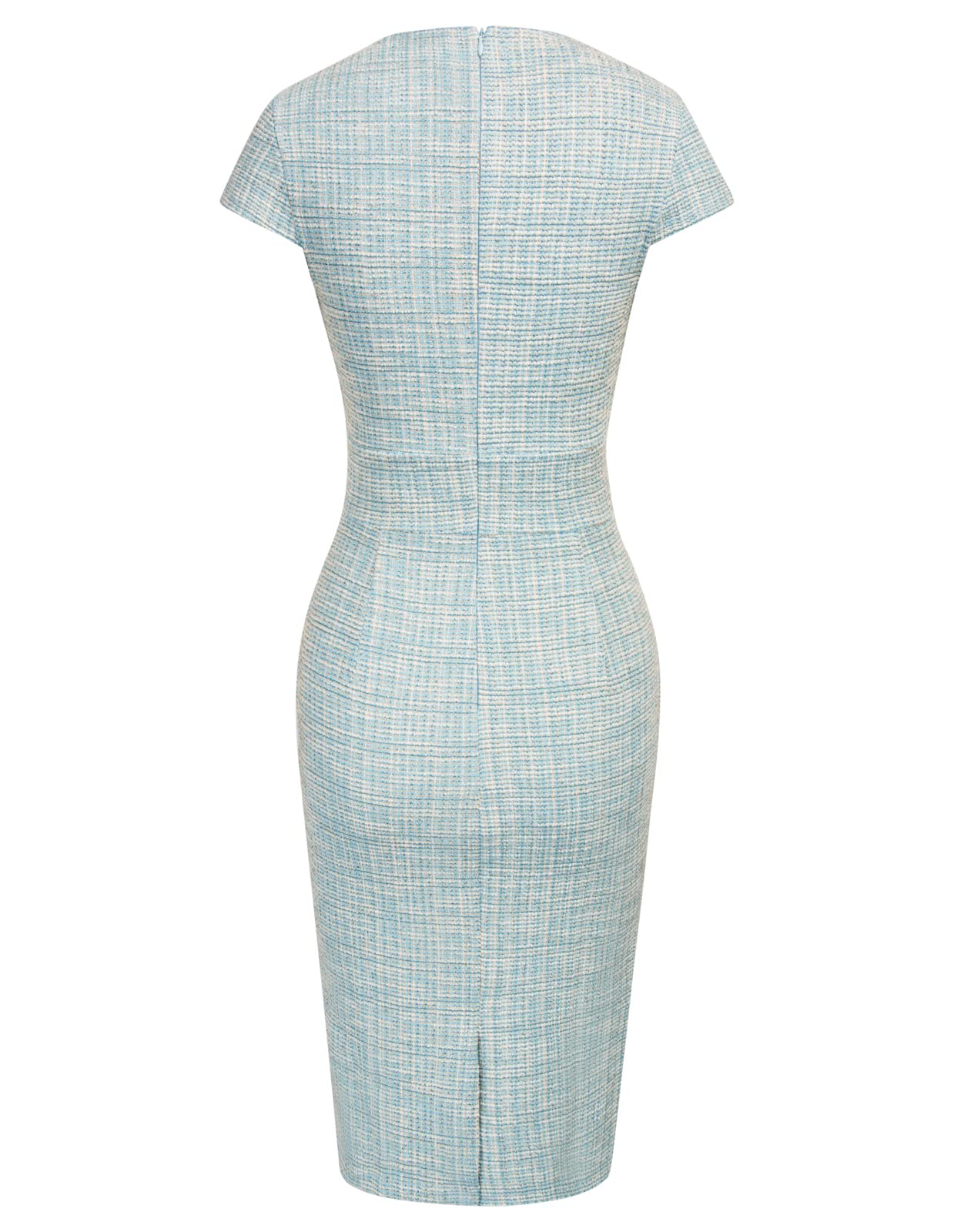 GRACE KARIN Women's Slim Fit Pencil Dress with Cap Sleeves - Elegant Office Work Dress, Cocktail Party & Formal Occasion Wear