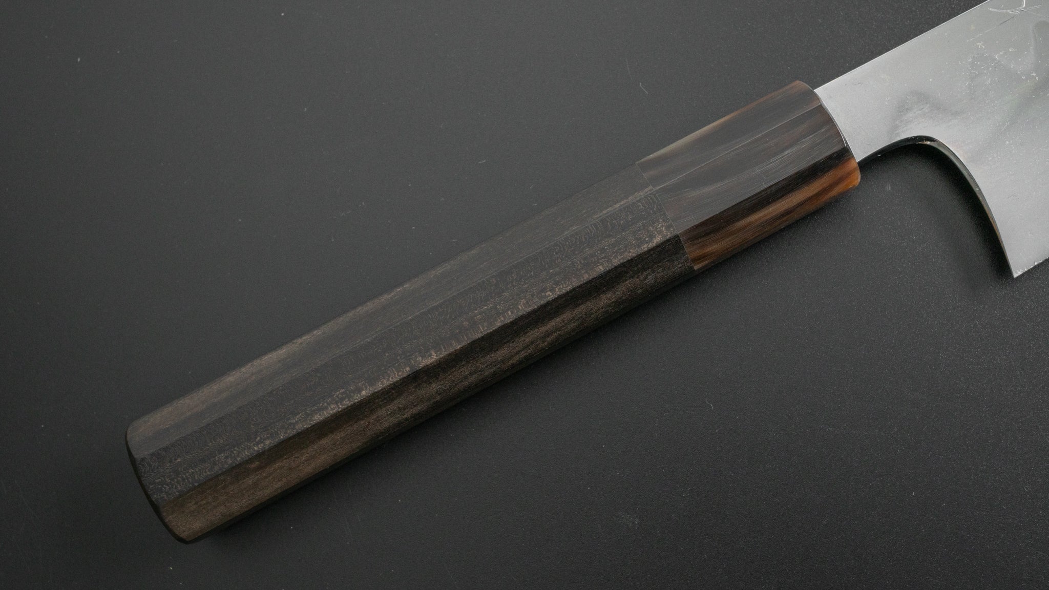 Hitohira Togashi Yohei White #1 Mizu Honyaki Gyuto 240mm Japanese Chef Knife with Taihei Ebony Handle & Saya (#044) - Premium Kitchen Knife for Professional Chefs & Cooking Enthusiasts