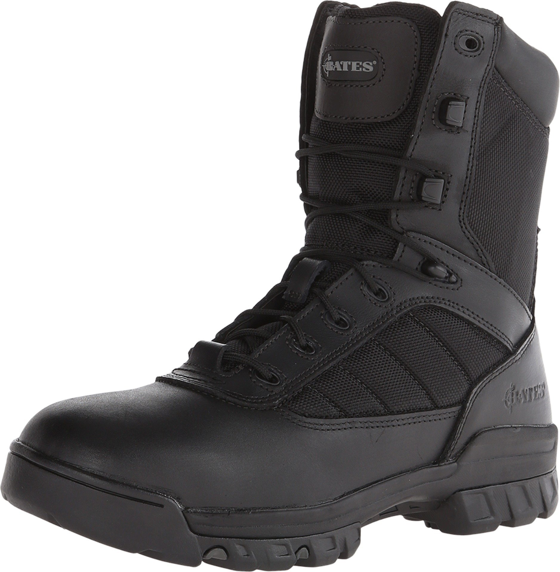 Bates Men's 8 Inch Ultralite Tactical Sport Side Zip Military Boot - Lightweight Combat Footwear for Hiking, Work & Outdoor Activities
