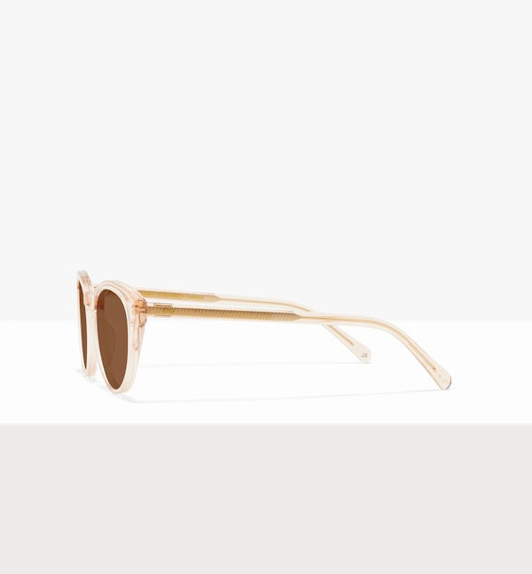 Selkie Sunglasses for Women & Men - UV400 Protection Polarized Sunglasses - Fashionable Retro Round Frame Shades for Outdoor, Beach, Driving & Travel