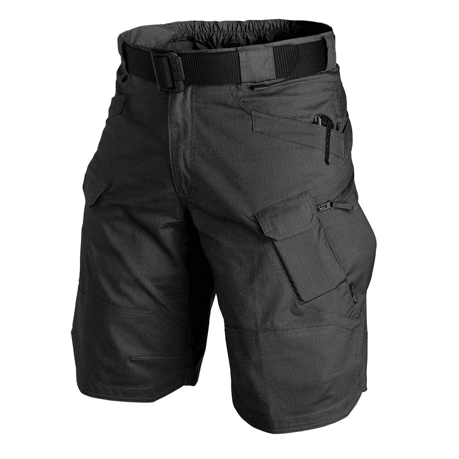 Blivener 2021 Upgraded Waterproof Tactical Shorts for Men - Quick Dry Breathable Hiking Cargo Shorts with Multiple Pockets | Perfect for Outdoor Adventures, Hiking, Camping & Tactical Training