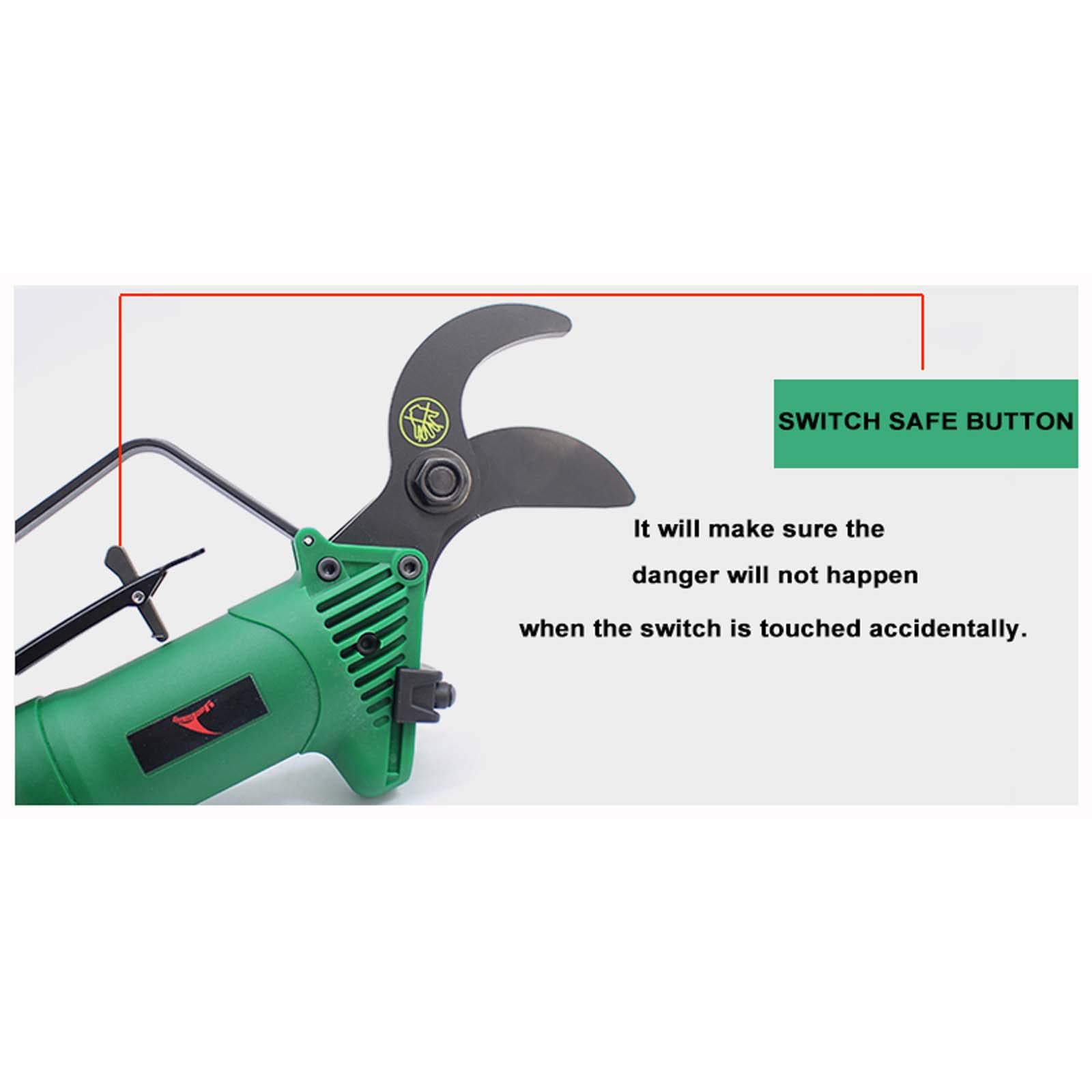 Electric Pruning Shears - Pneumatic Handheld Garden Shears for Trimming Branches & Plants | Perfect for Gardening, Landscaping & DIY Craft Projects