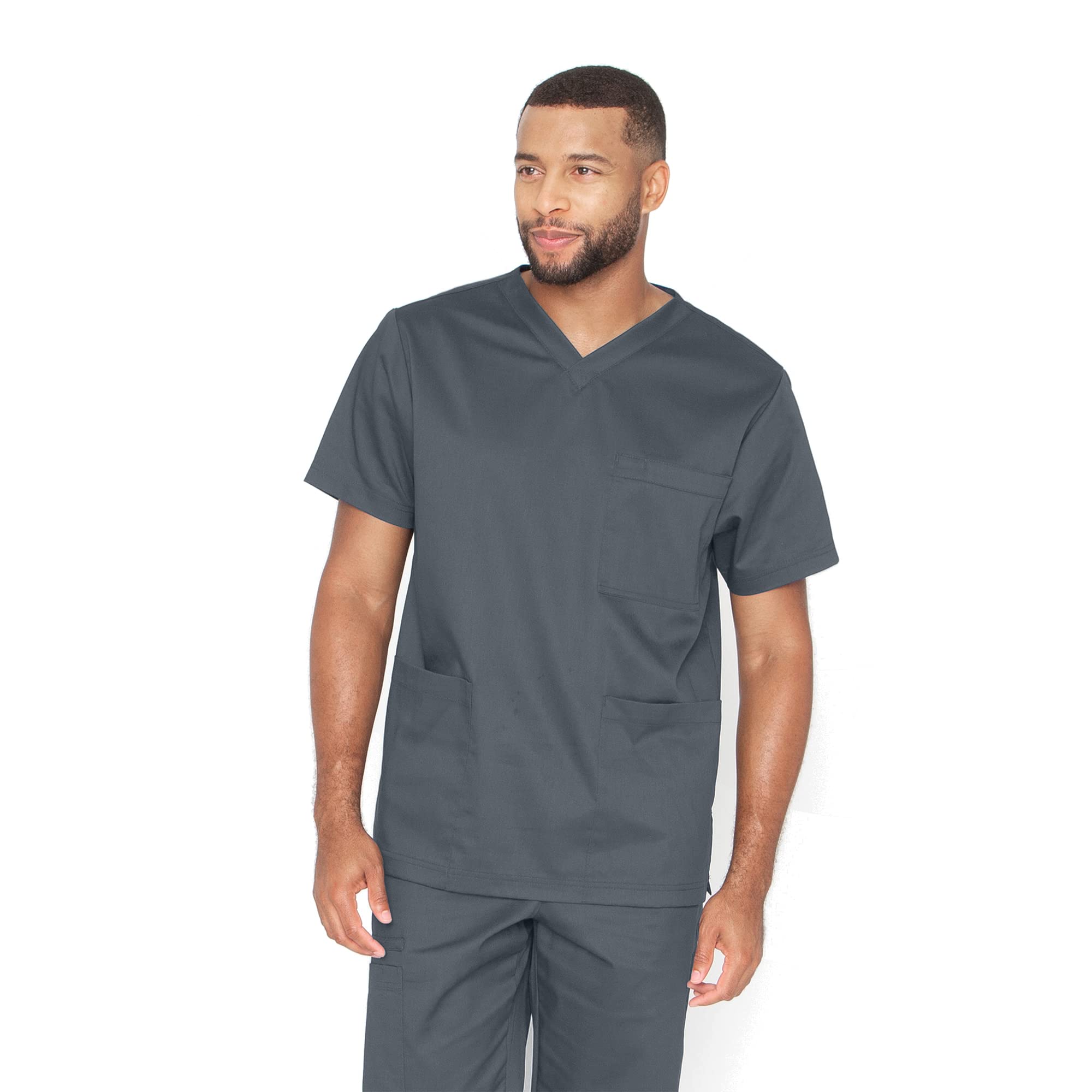Barco Essentials Unisex Omni Scrub Top - Comfortable Medical Uniform for Doctors & Nurses - Perfect for Hospitals, Clinics & Healthcare Professionals