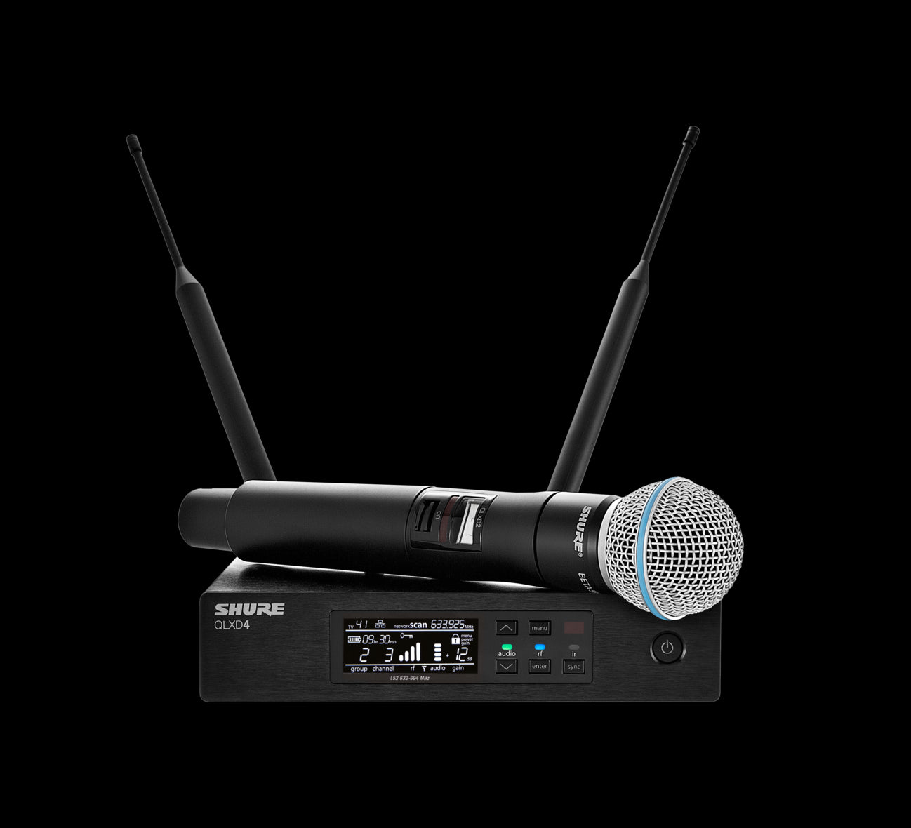 Shure BETA 58A Dynamic Vocal Microphone - Professional Cardioid Mic for Live Performances & Studio Recording - Ideal for Singers, Podcasters & Public Speakers