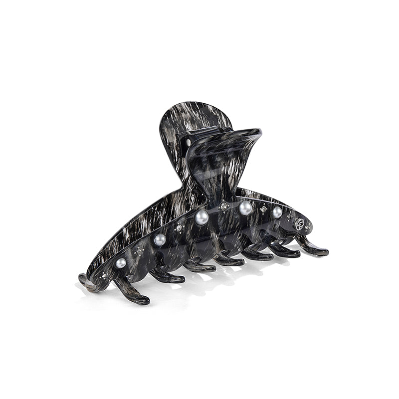 Victoria Large Hair Claw Clips for Women - Strong Hold Hair Clips for Thick Hair, Big Hair Claw Clips for Ponytail, Bun & Updo Hairstyles - Perfect for Workout, Office & Everyday Use